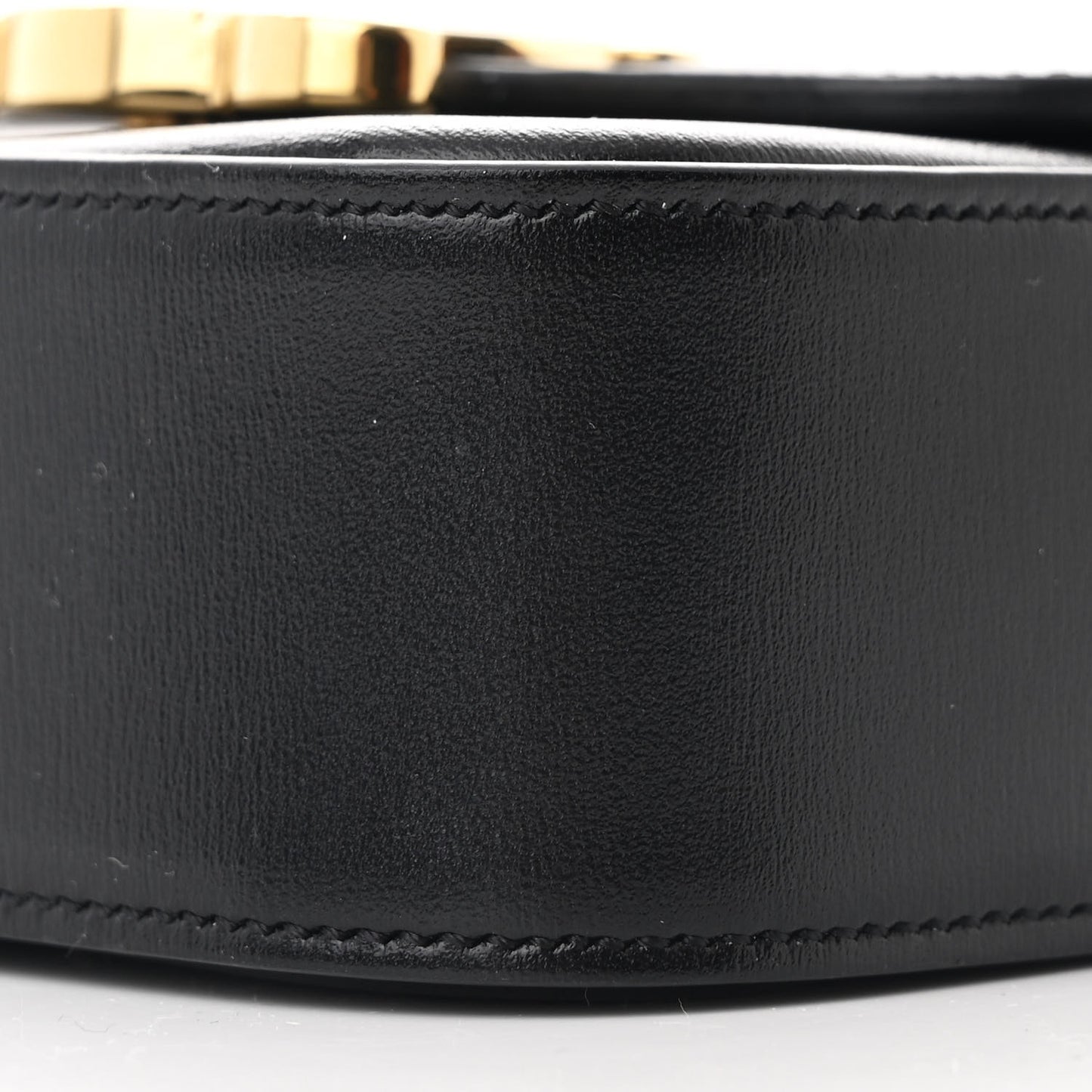Shiny Calfskin Mini Triomphe Black