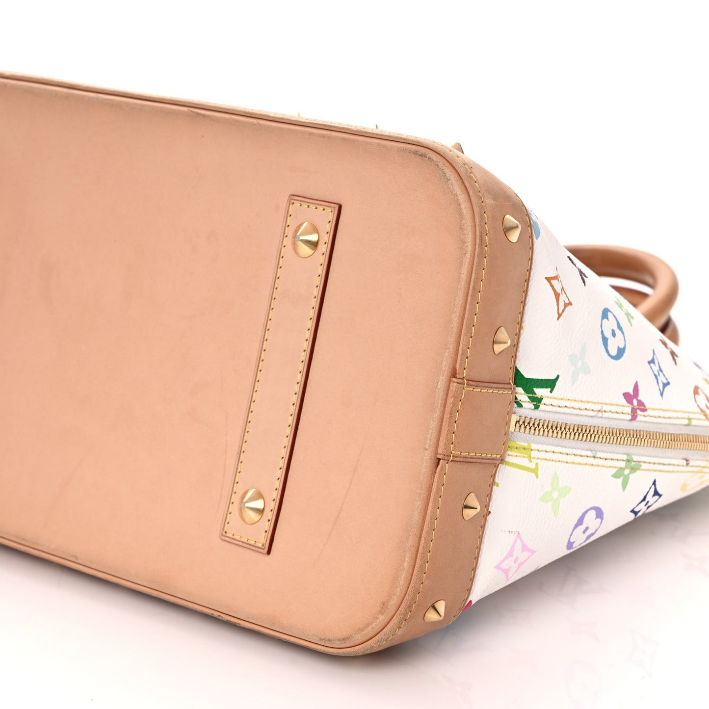 Monogram Multicolor Alma GM White