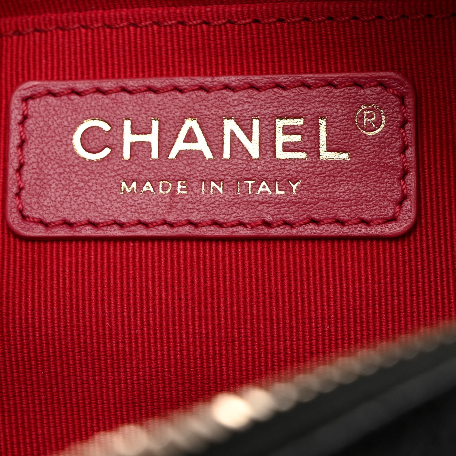 Chanel Shiny Caviar Quilted Chain Melody Camera Bag Black 6 of 10