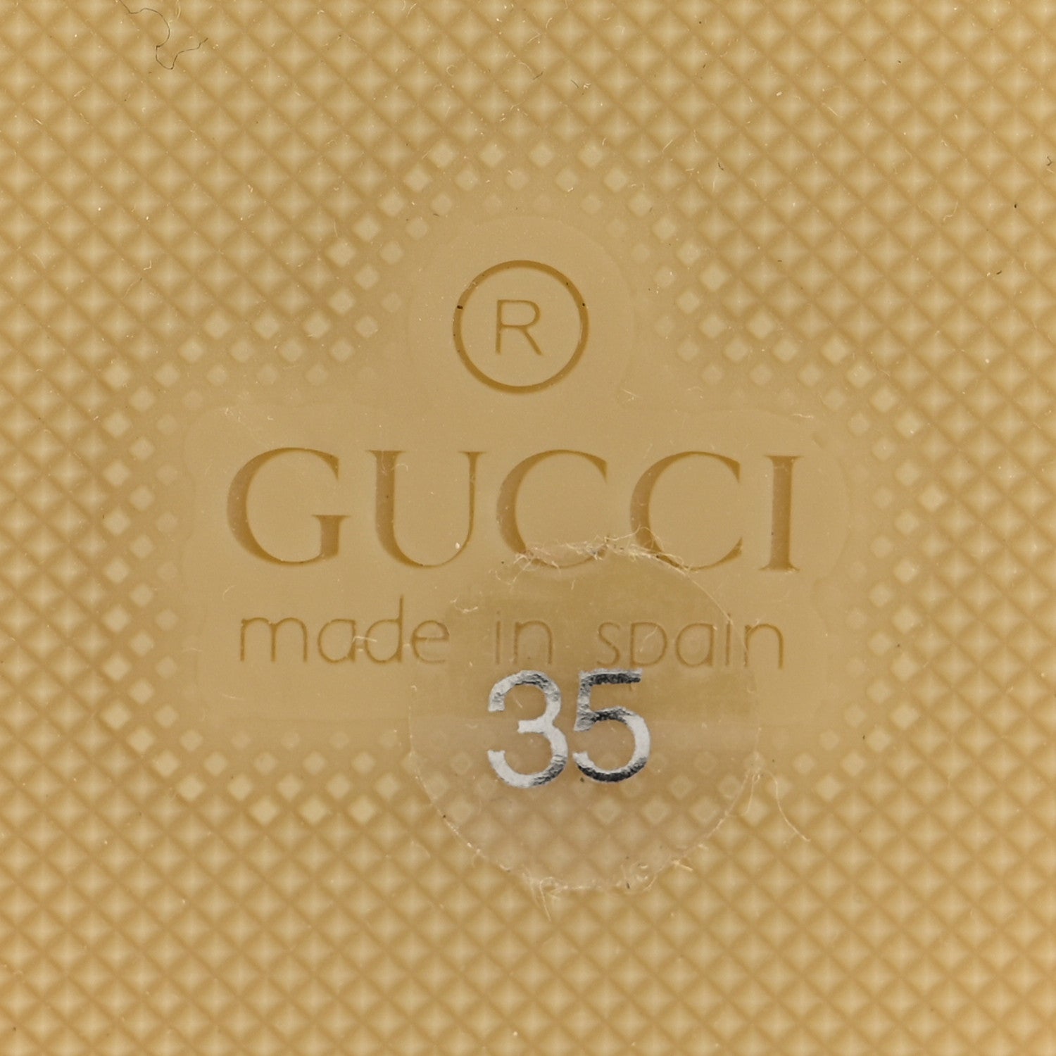 Gucci Monogram Patches Ankle Wrap Platform 35/120mm Espadrille Wedges 35 Beige White 7 of 12