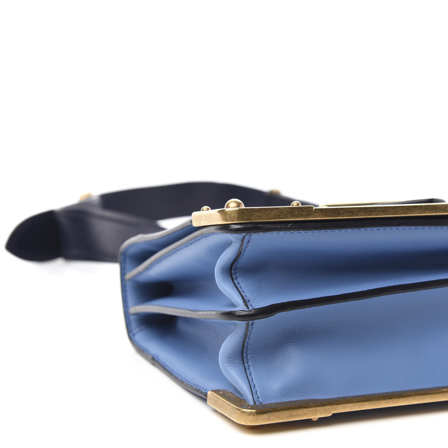 City Calf Saffiano Cahier Bag Astrale Black