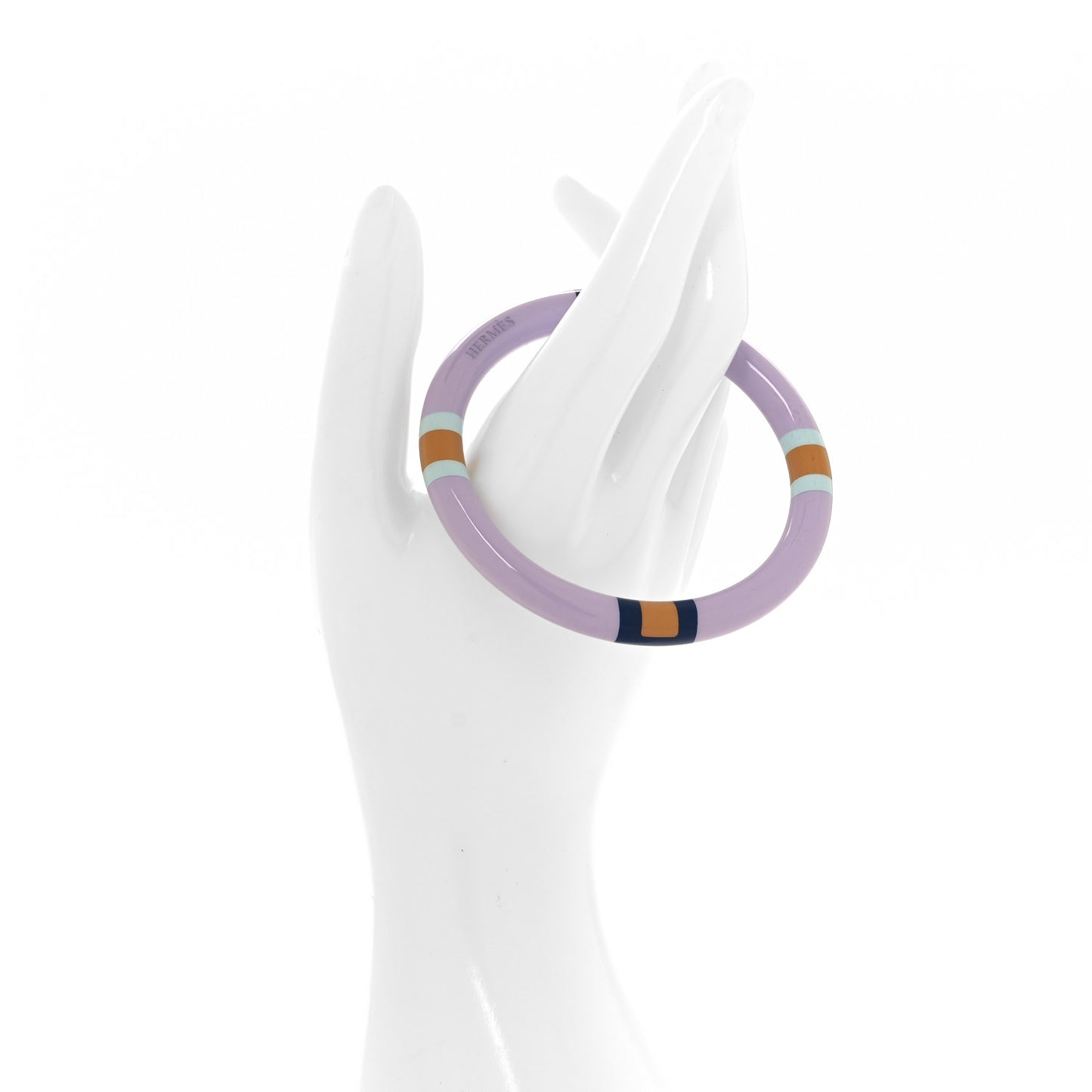 Lacquered Wood H Equipe PM Bangle Bracelet T1