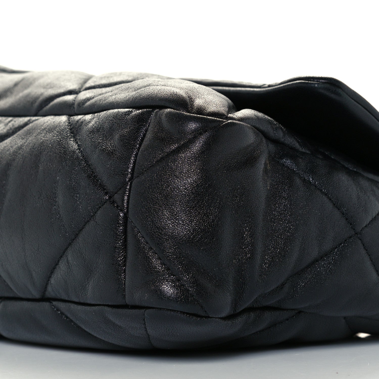 Chanel Lambskin Quilted Large Chanel 19 Flap Black 10 of 10