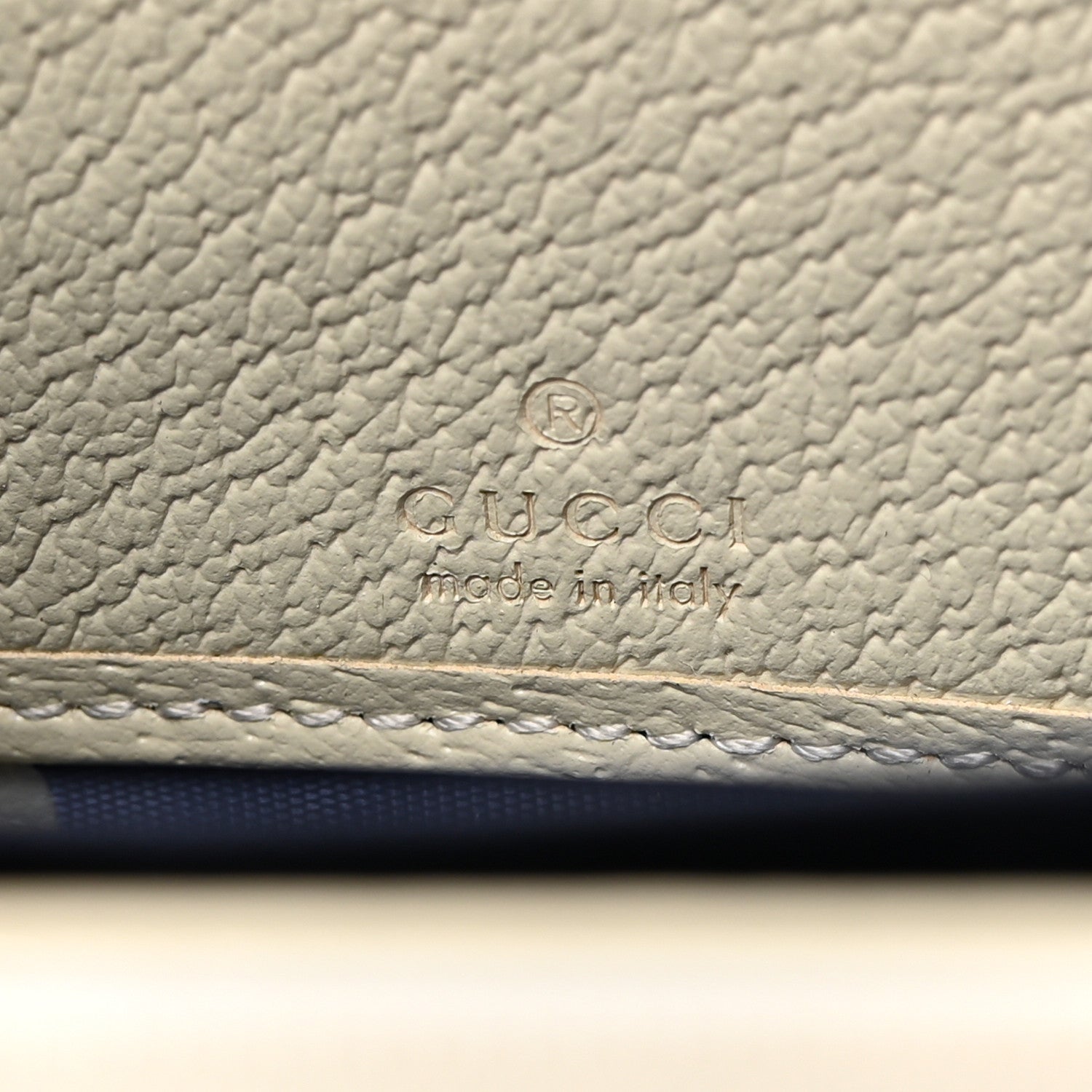 Gucci GG Supreme Monogram Textured Dollar Calfskin Web Ophidia Zip Around Wallet Beige Ebony Mystic White 6 of 8