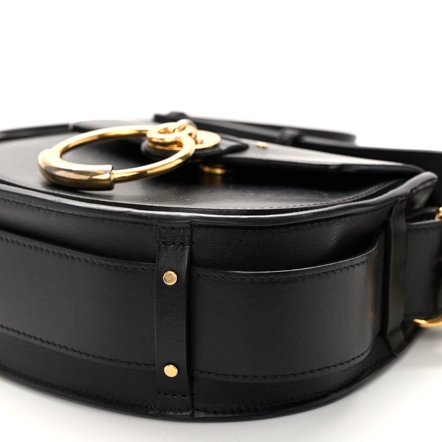 Calfskin Small Tess Bag Black