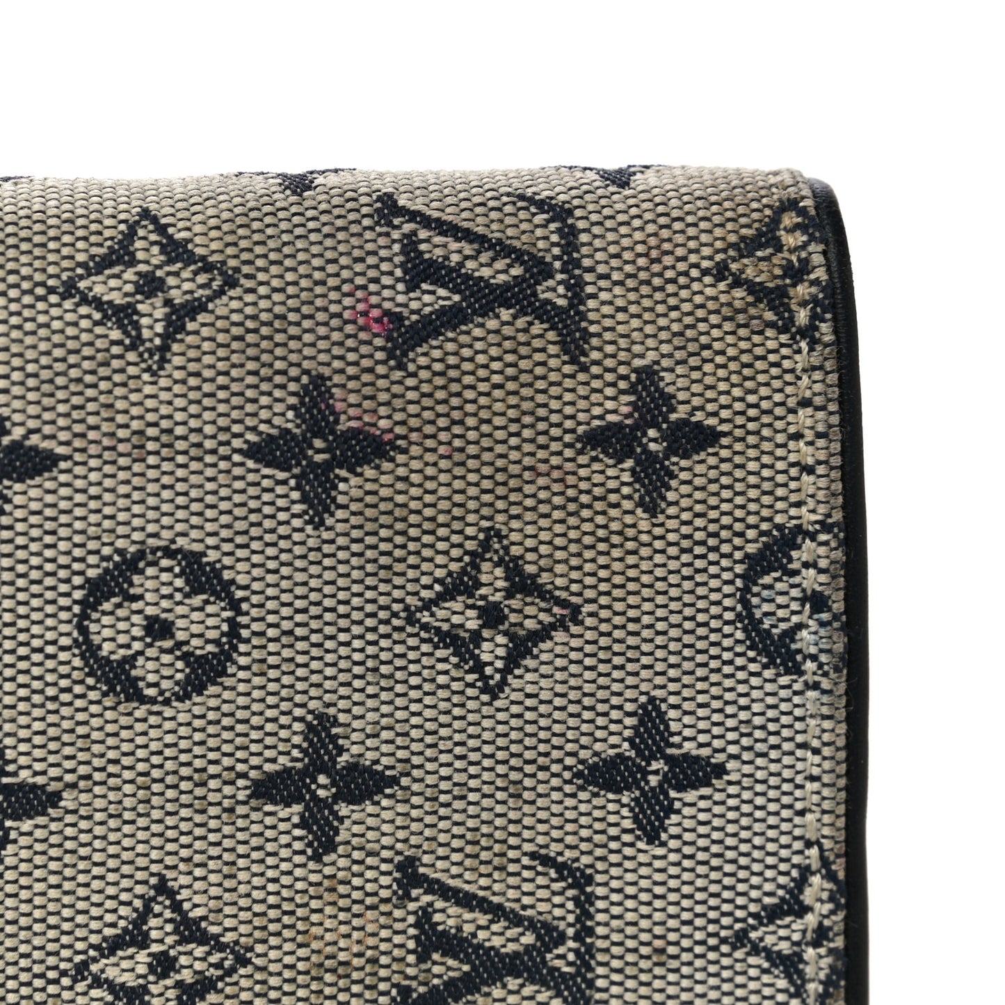 Mini Monogram Compact Wallet Blue