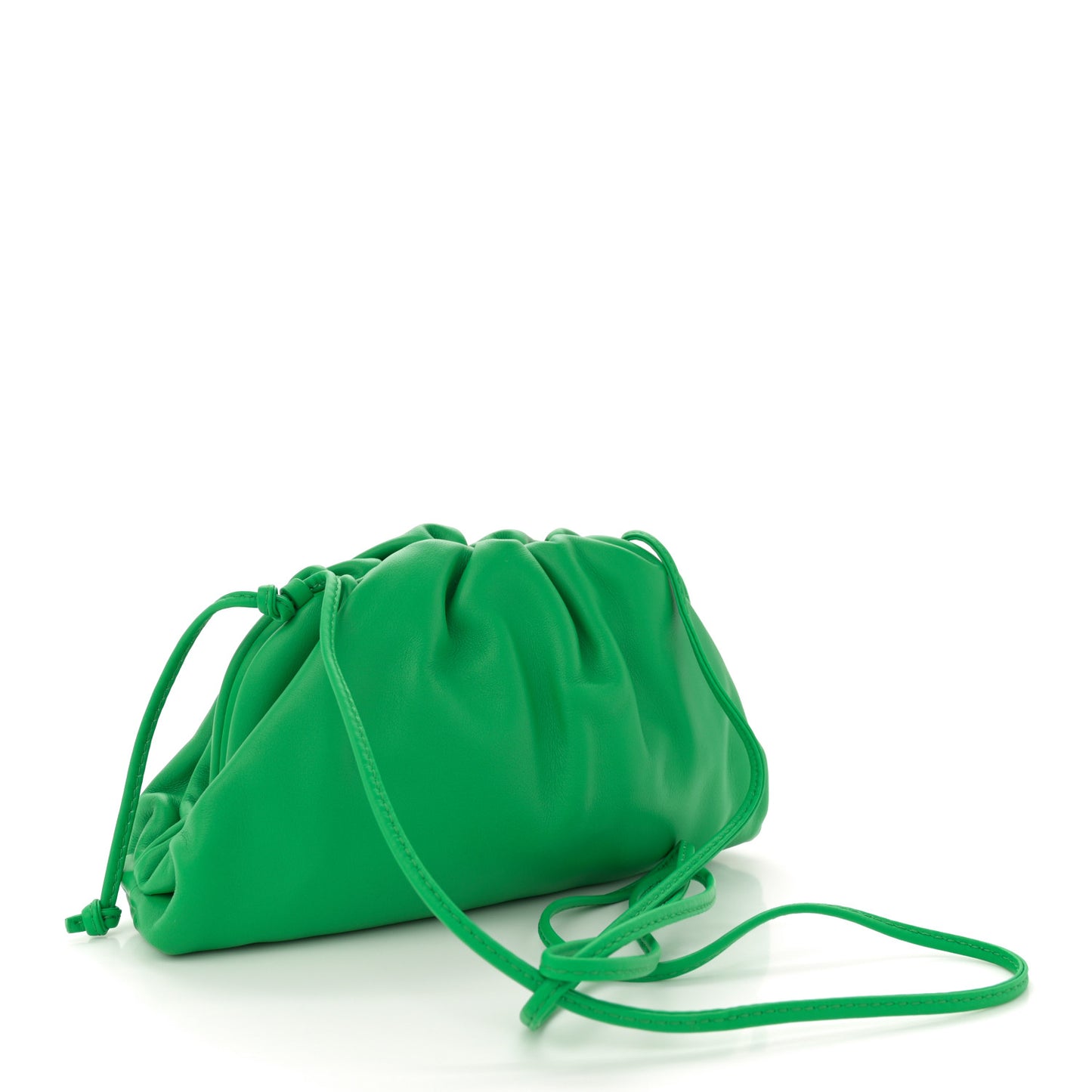 Butter Calfskin The Mini Pouch Parakeet