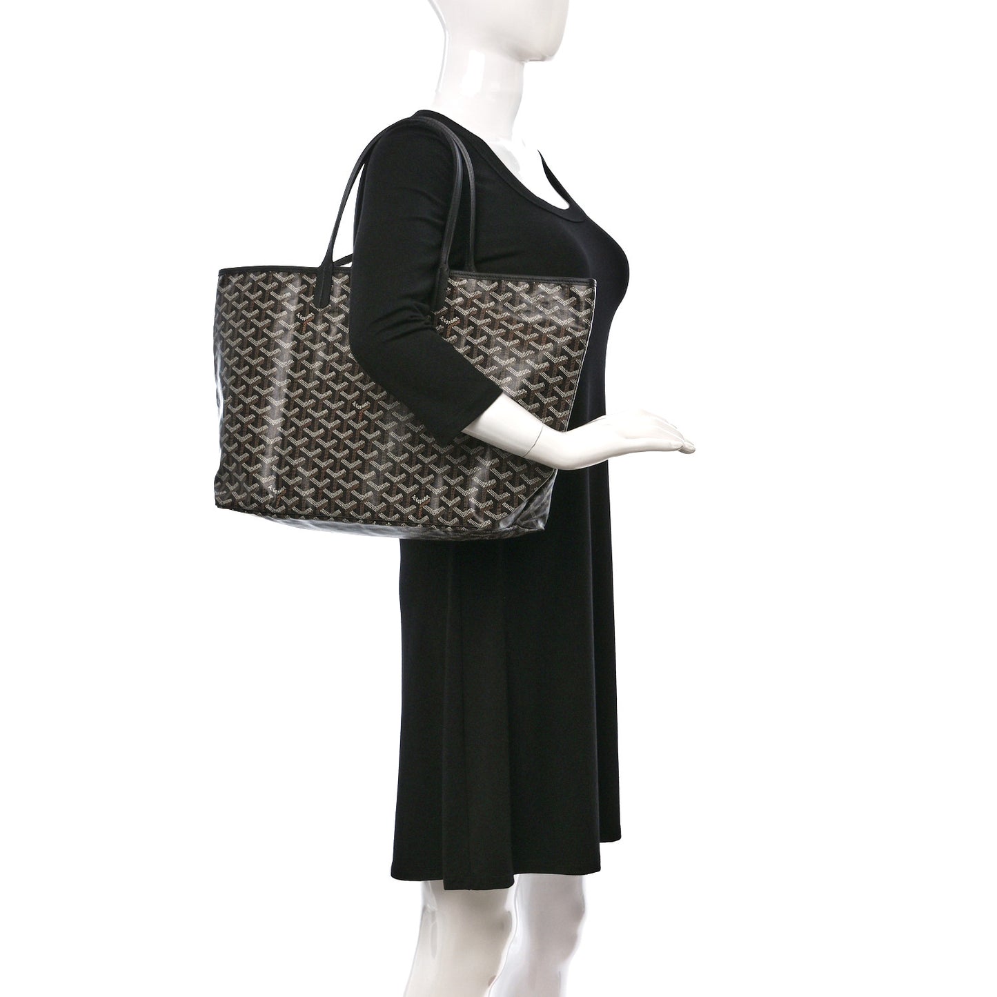 Goyardine Saint Louis PM Black