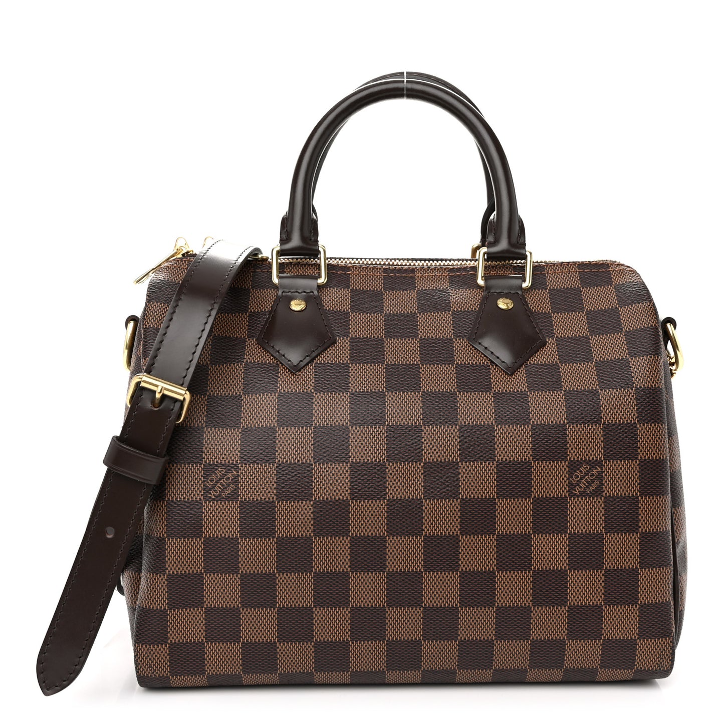 Damier Ebene Speedy Bandouliere 25