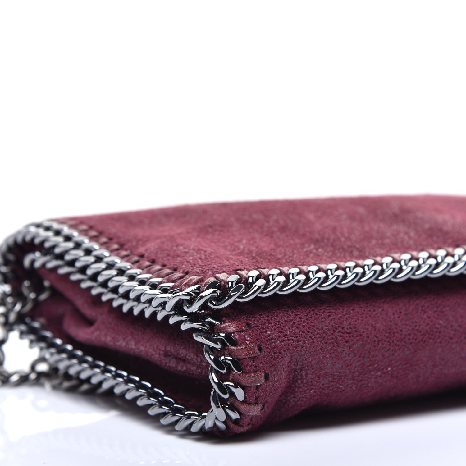 Stella McCartney Shaggy Deer Falabella Crossbody Bag Plum 6 of 10
