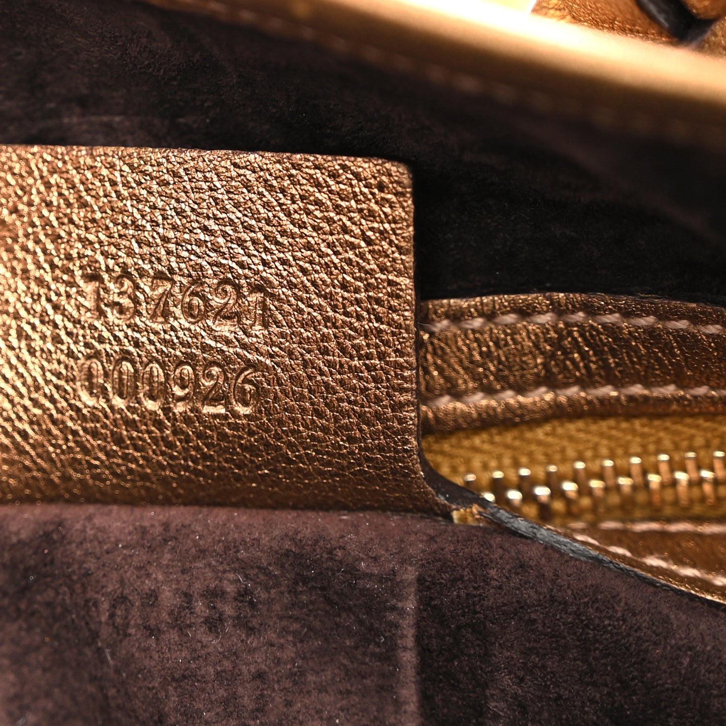 Metallic Snakeskin Medium Pelham Tote Gold