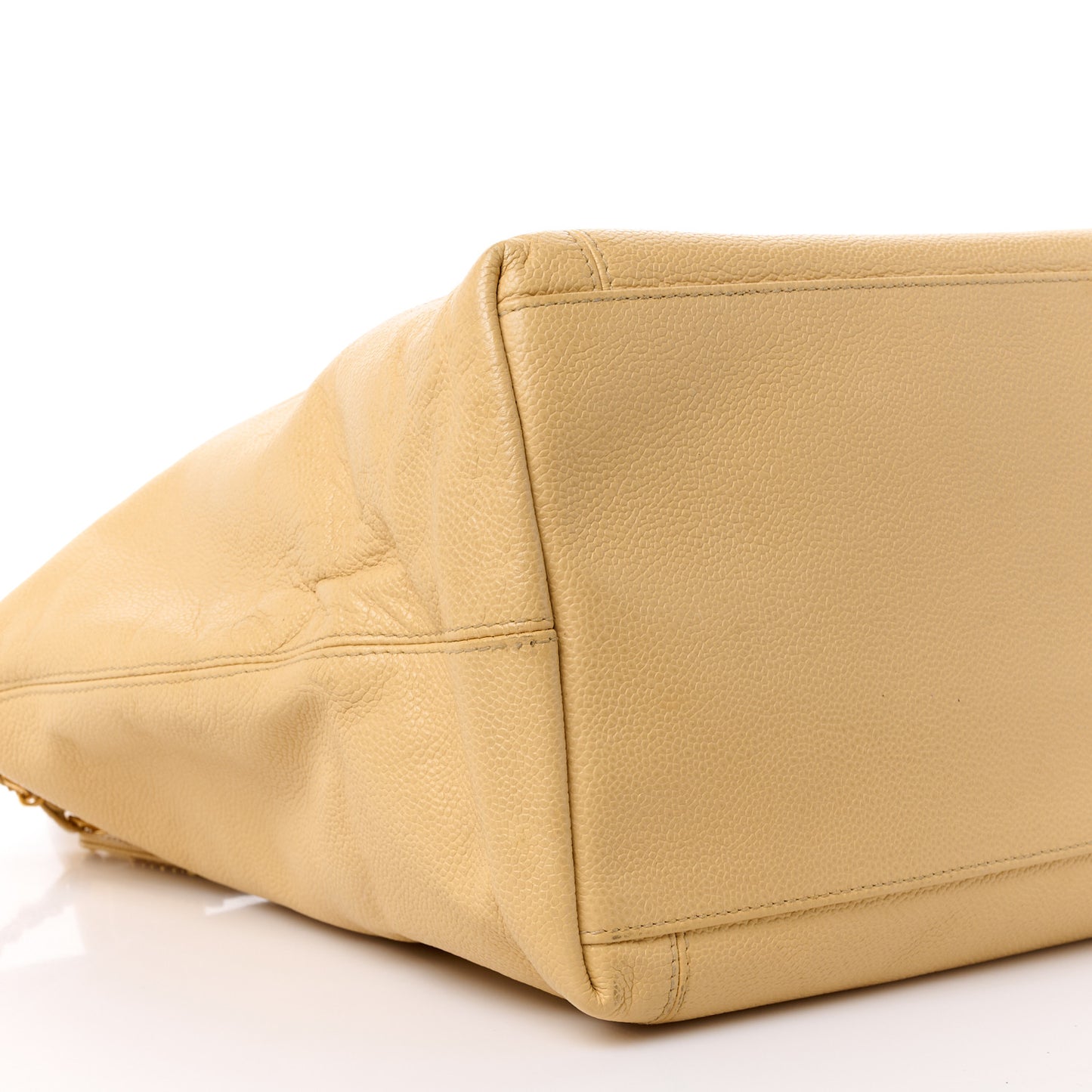 Caviar CC Tote Beige