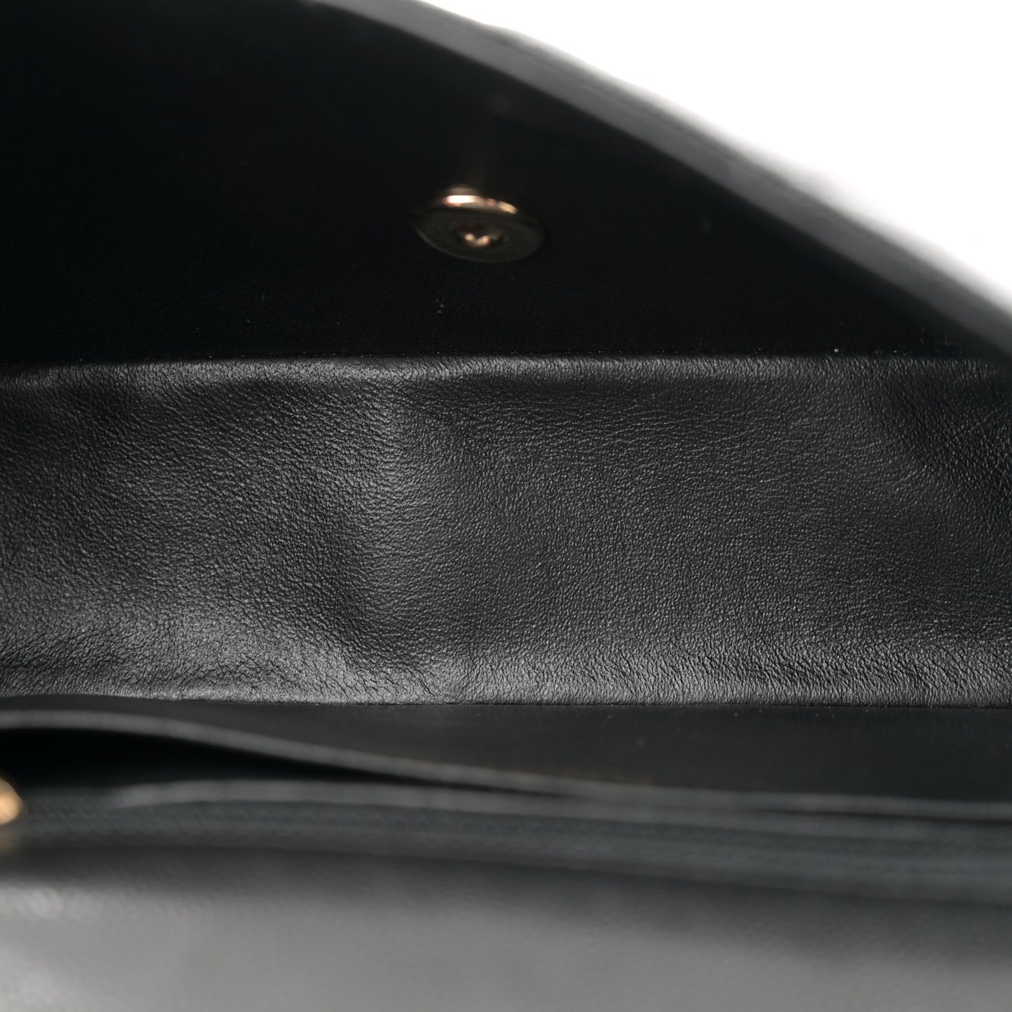 Caviar Quilted Mini Rectangular Flap Black