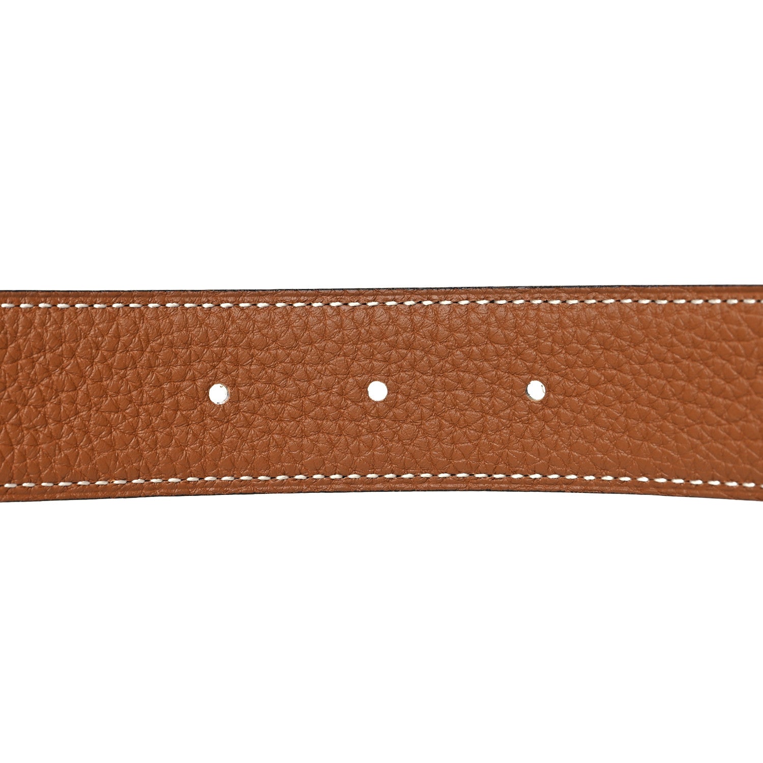 Hermes Box Togo 32mm H Belt 80 Black Gold 6 of 7