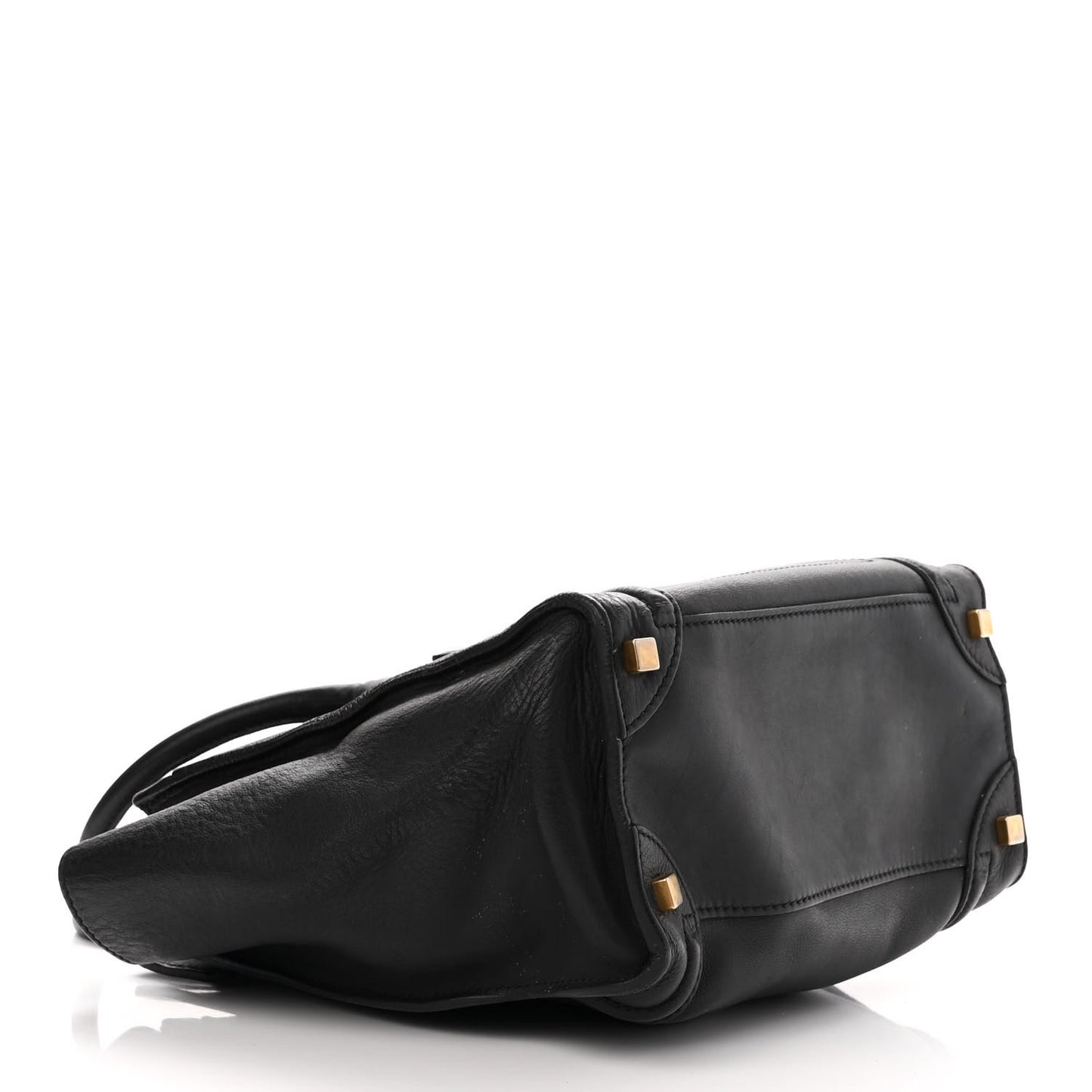 Smooth Calfskin Micro Luggage Black