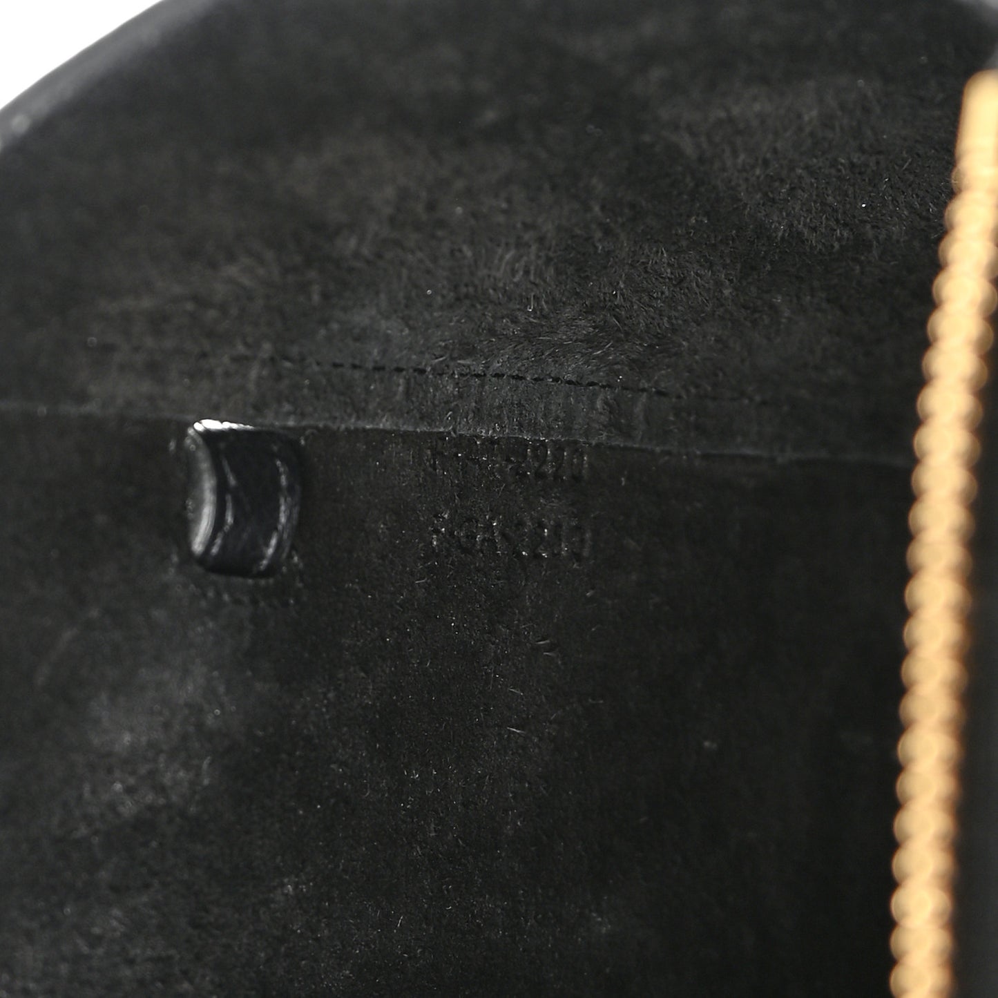 Grained Calfskin Nano Belt Bag Black