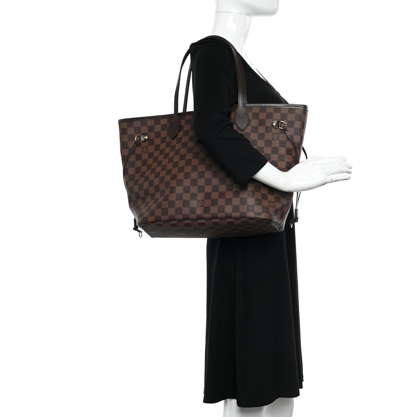 LOUIS VUITTON Damier Ebene Neo Neverfull MM