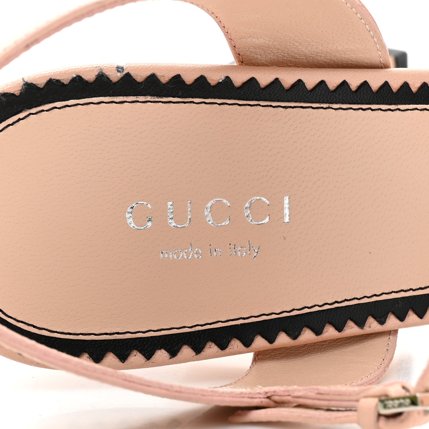 Gucci Malaga Kid Interlocking G Studs 155mm Platform Sandals 39 Perfect Pink 7 of 11