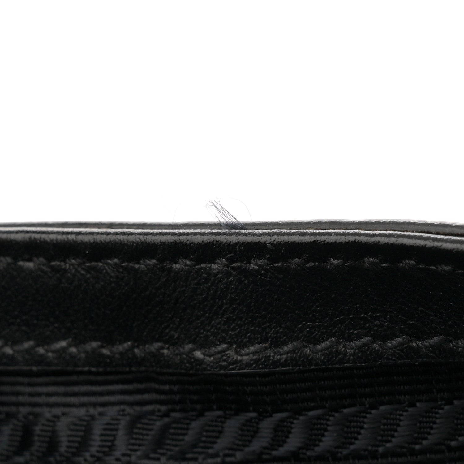 Prada Tessuto Nylon Soft Calf Tote Black 12 of 16