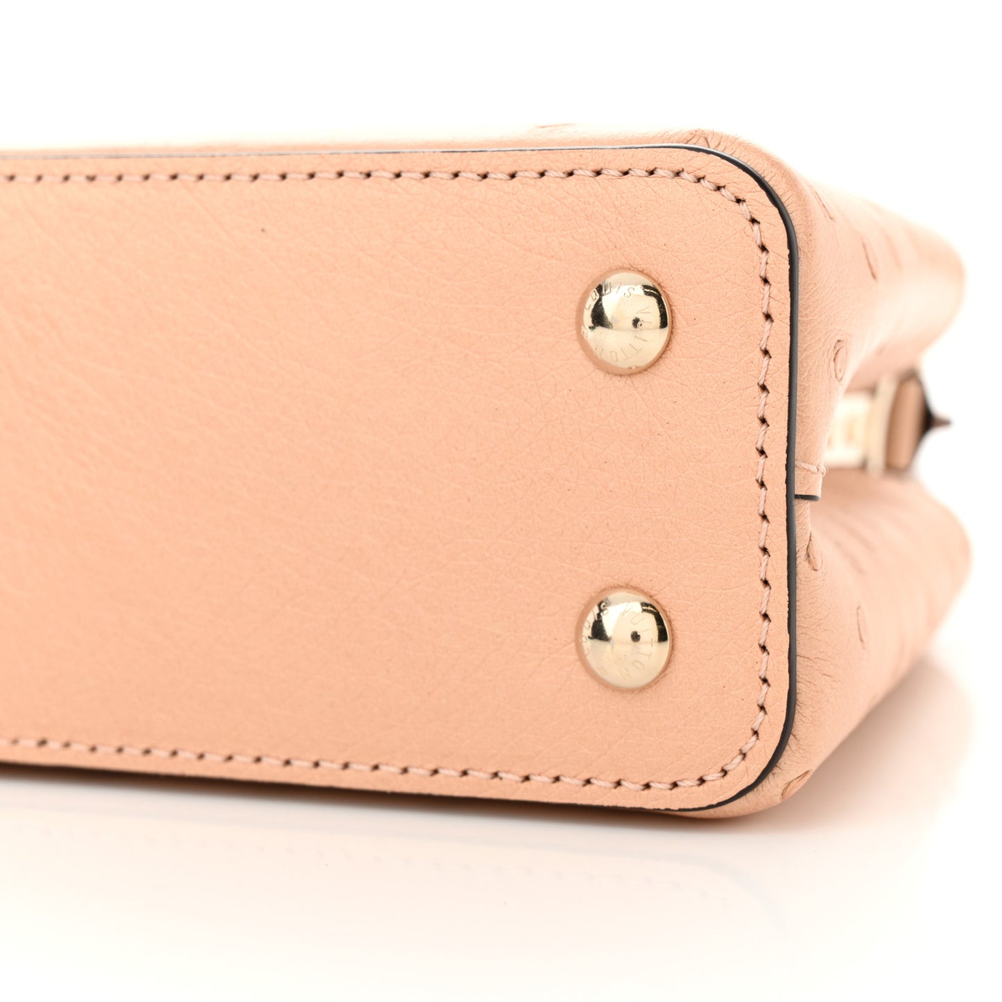 Ostrich Capucines Mini Rose Champagne