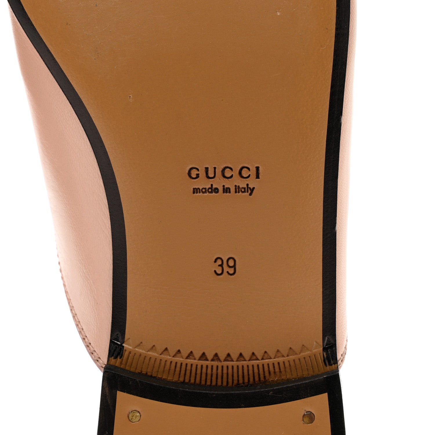 Gucci Malaga Kid Womens Princetown Slippers 39 Skin Rose 6 of 8