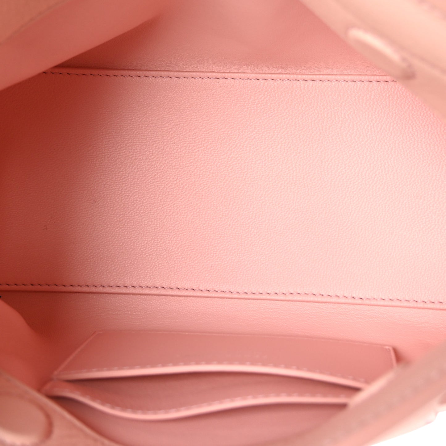 Calfskin Small Hug Pouch Pink