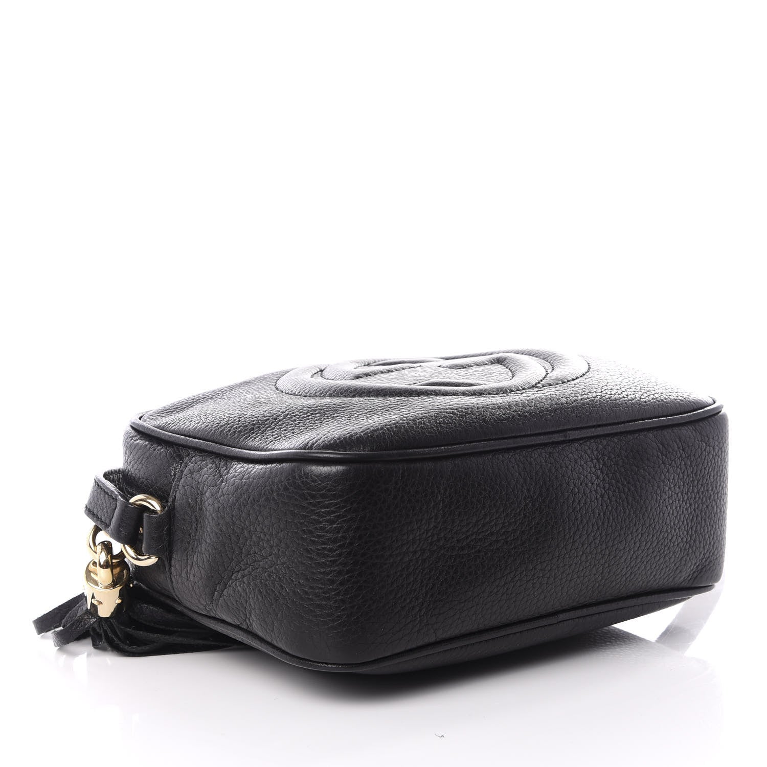 Gucci Pebbled Calfskin Small Soho Disco Bag Black 3 of 8