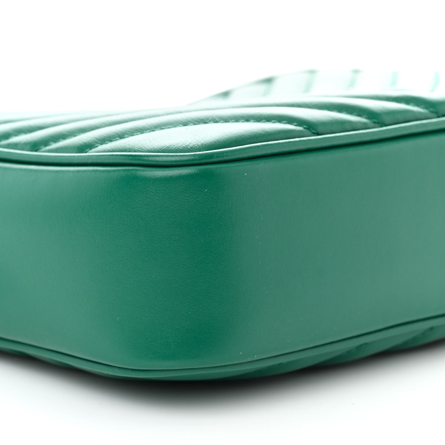 Calfskin Matelasse Monogram Lou Camera Bag Malachite