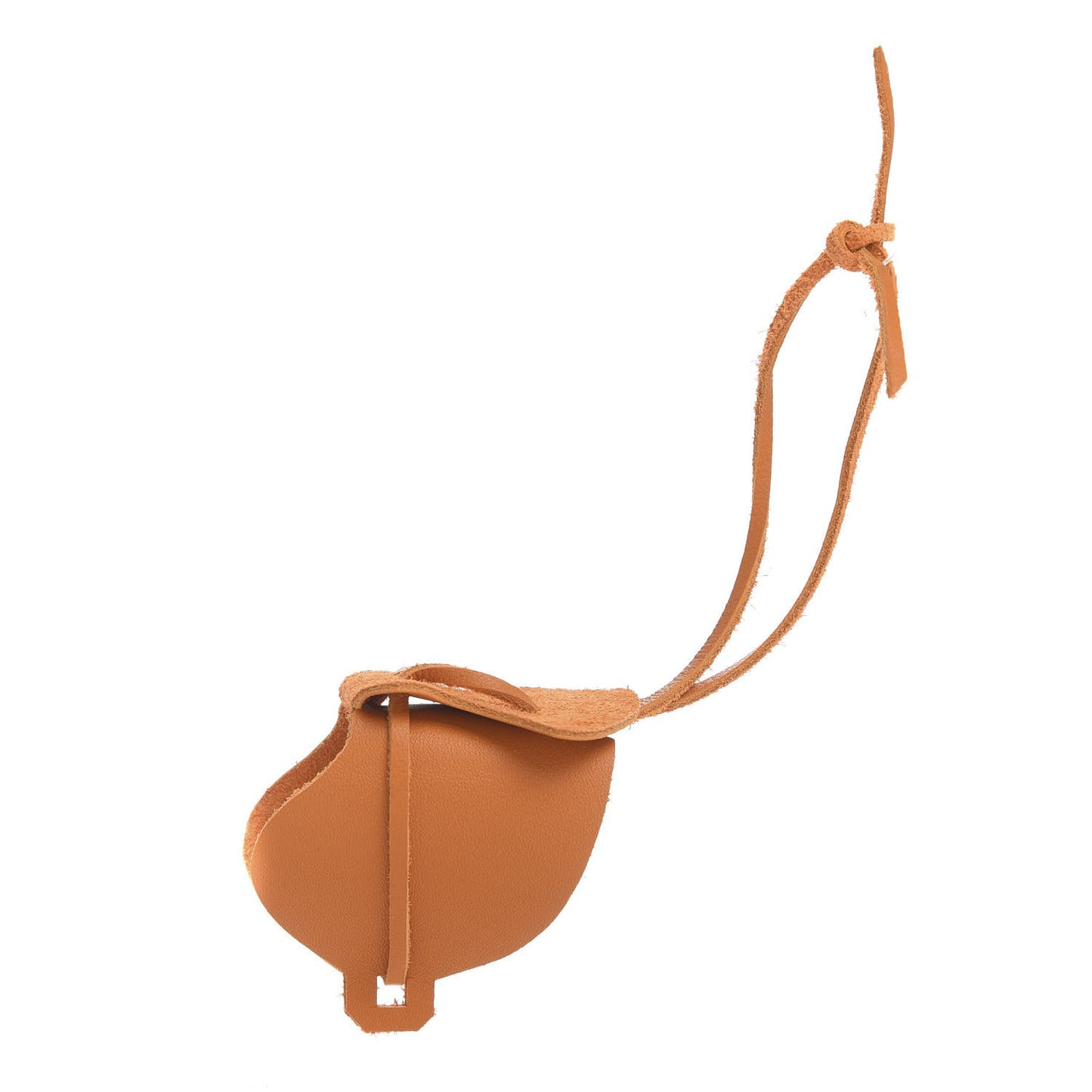 Milo Lambskin Tete De La Selle Charm Toffee