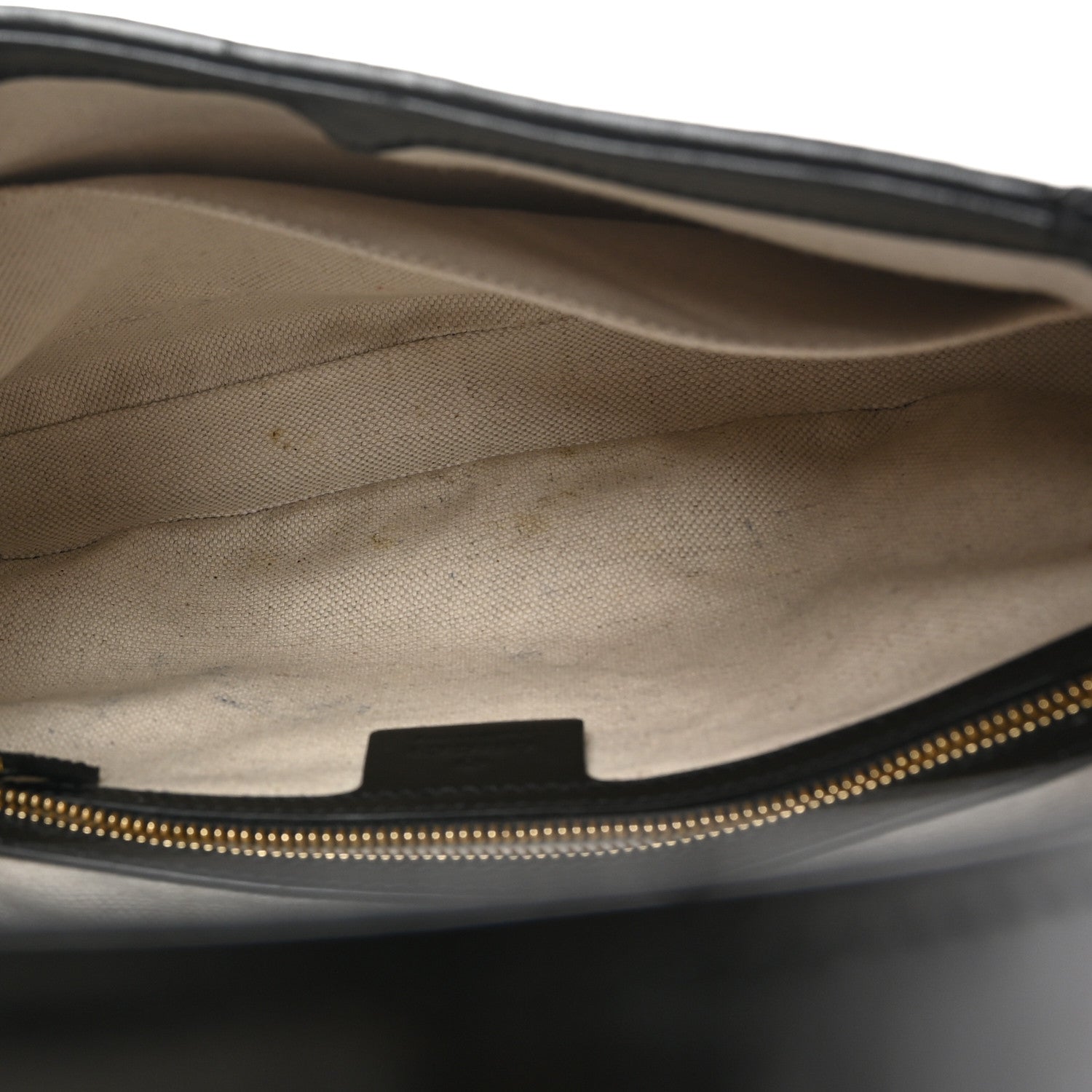 Gucci Boarded Dyana Lux Calfskin Bi-Color Small Jackie 1961 Hobo Mystic White Black 5 of 13