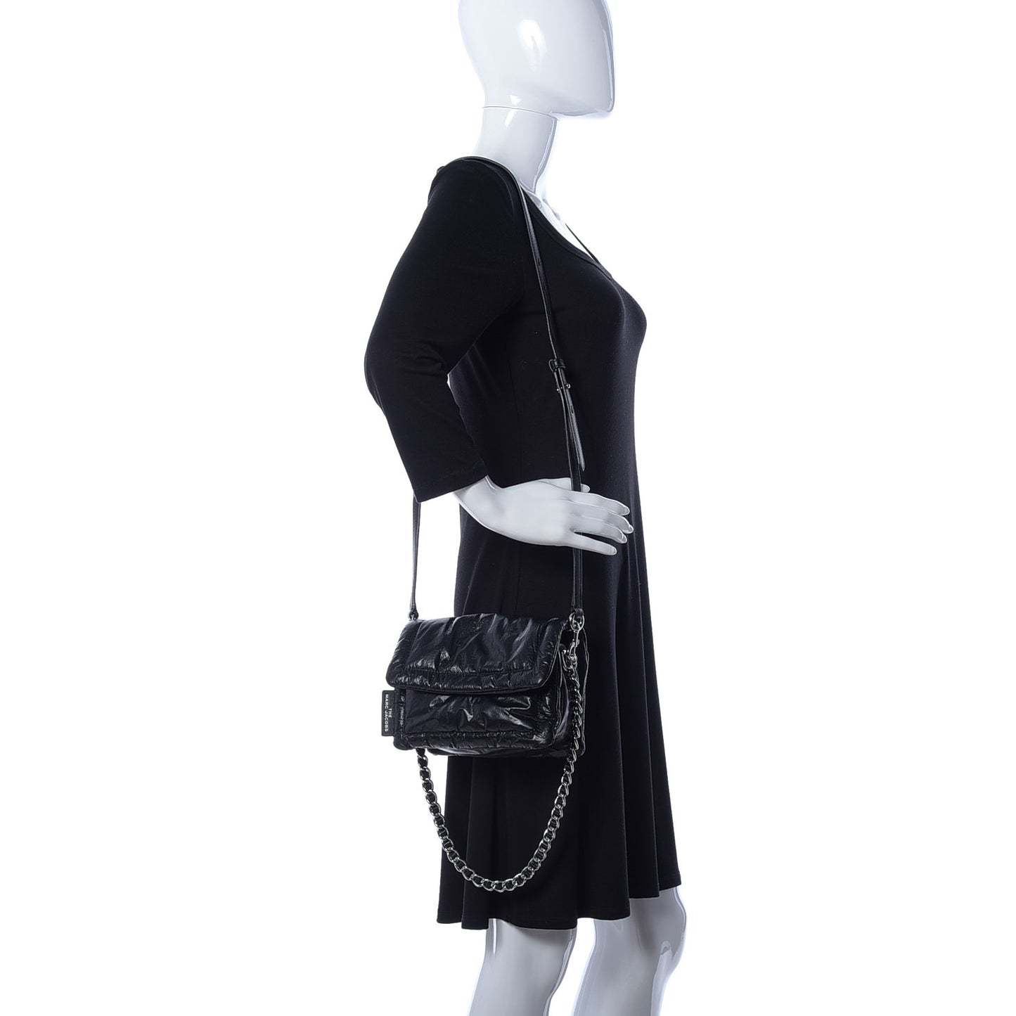 Lambskin The Pillow Bag Black