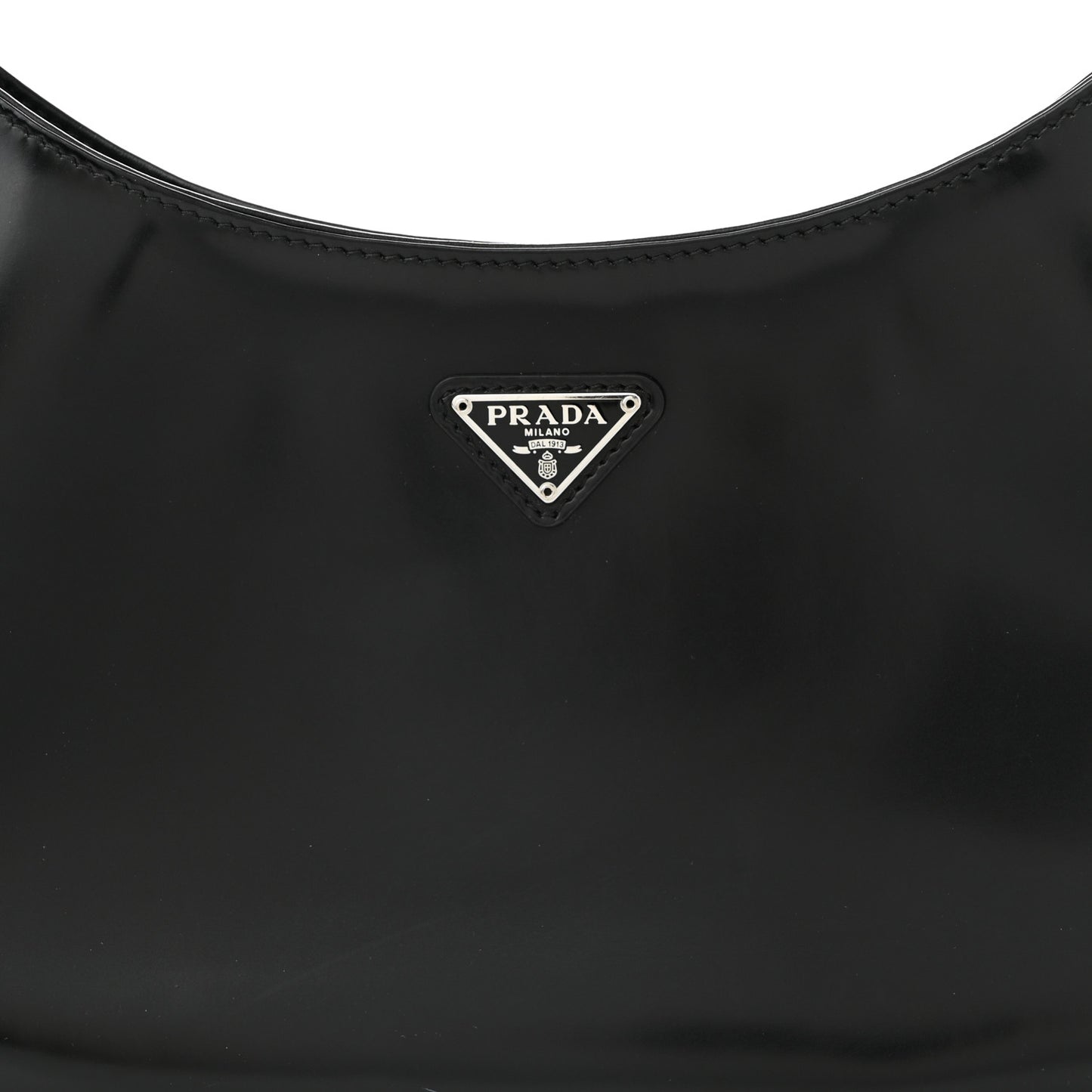 Spazzolato Cleo Shoulder Bag Black