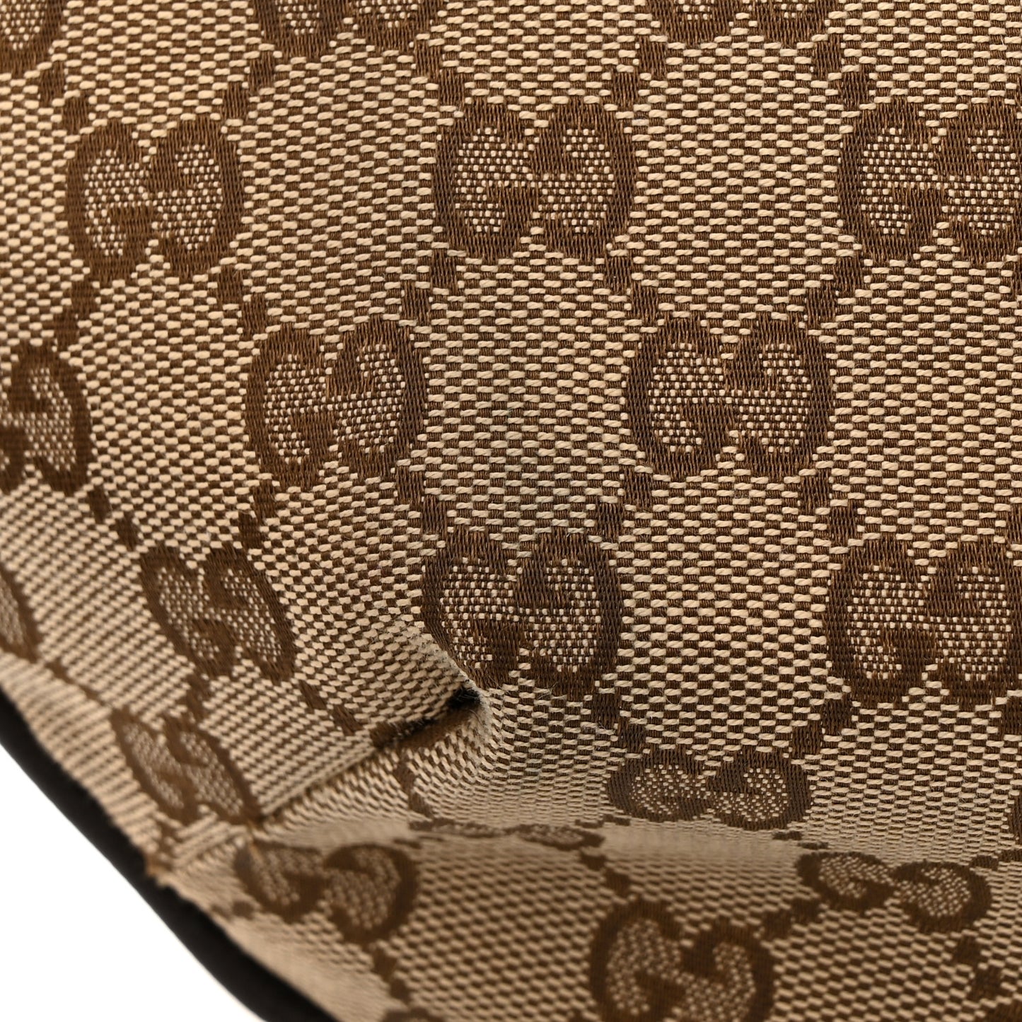 Monogram Medium Half Moon Hobo Dark Brown
