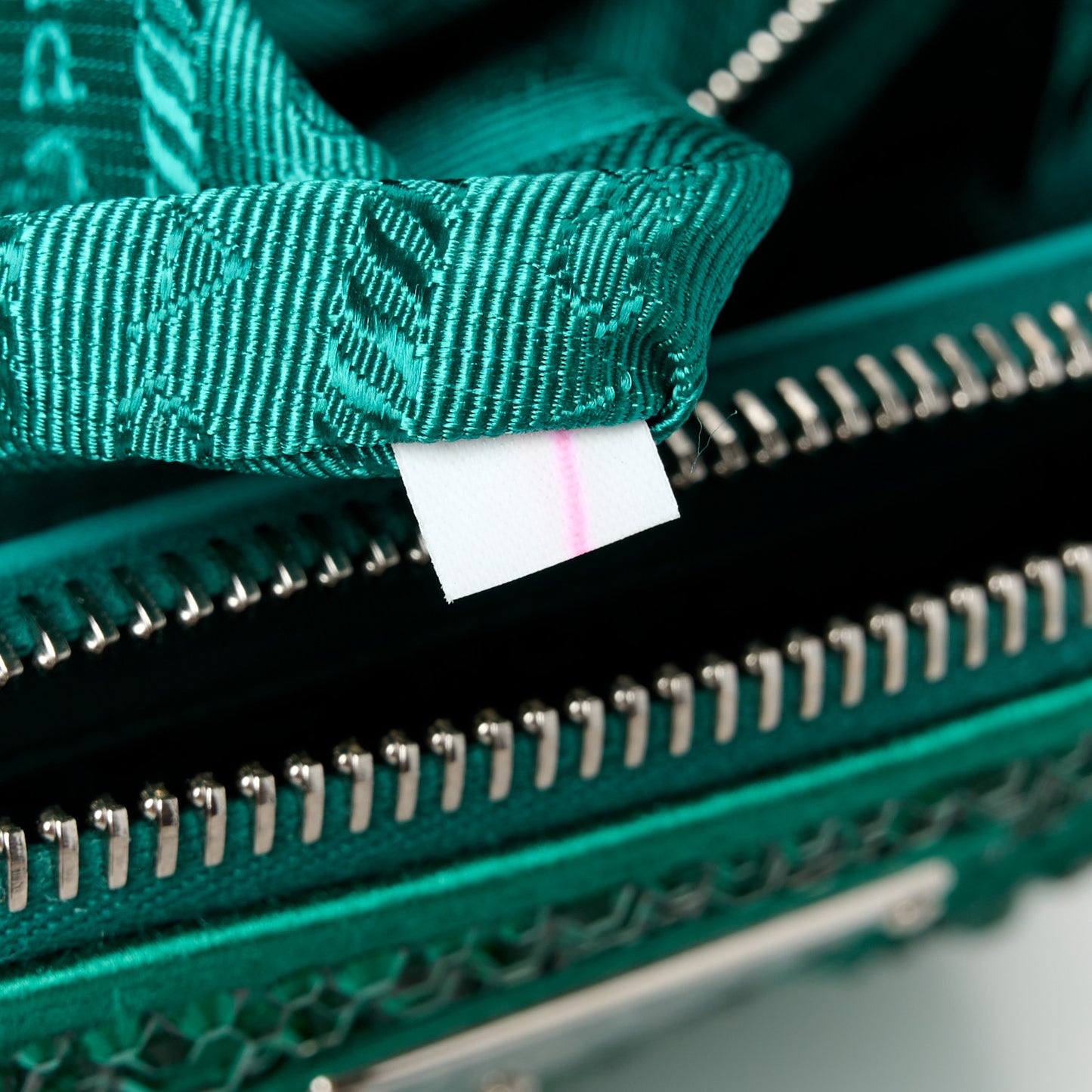 Satin Crystal Mini Galleria Double Zip Tote Mango