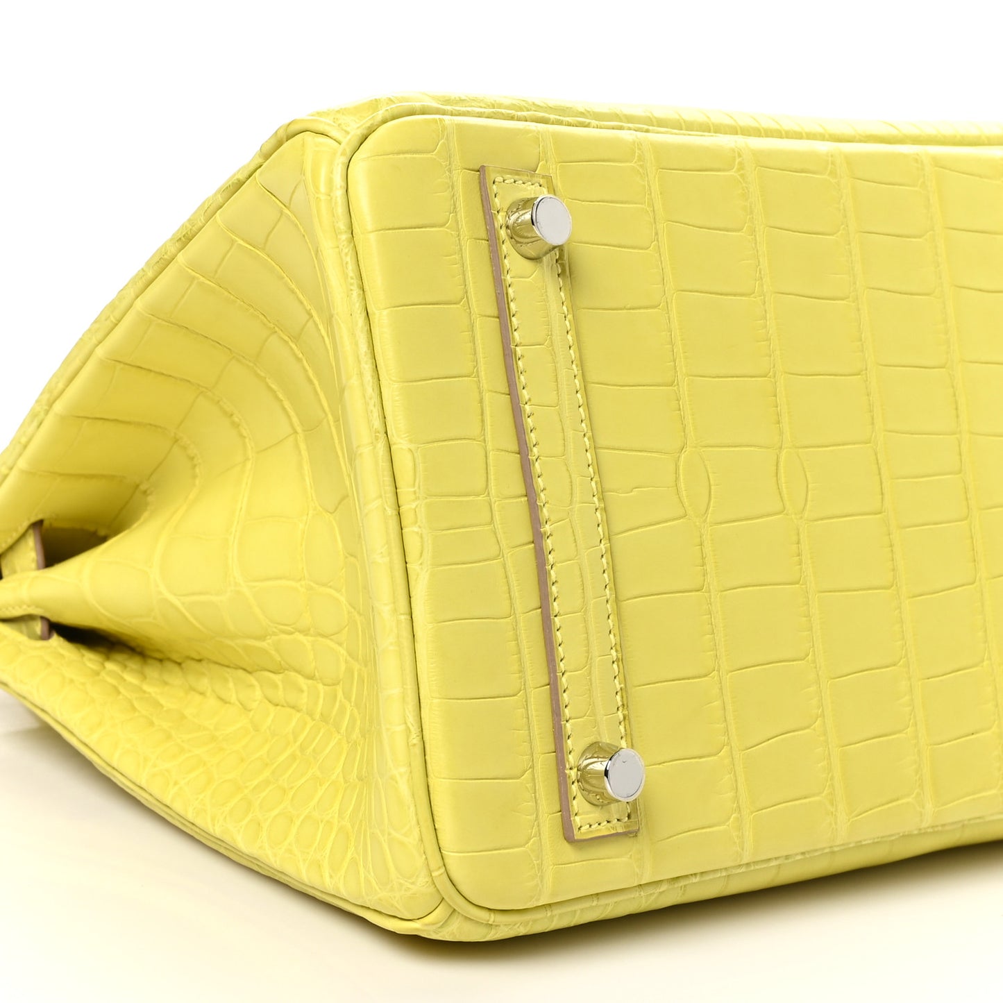 Matte Alligator Birkin 30 Lime