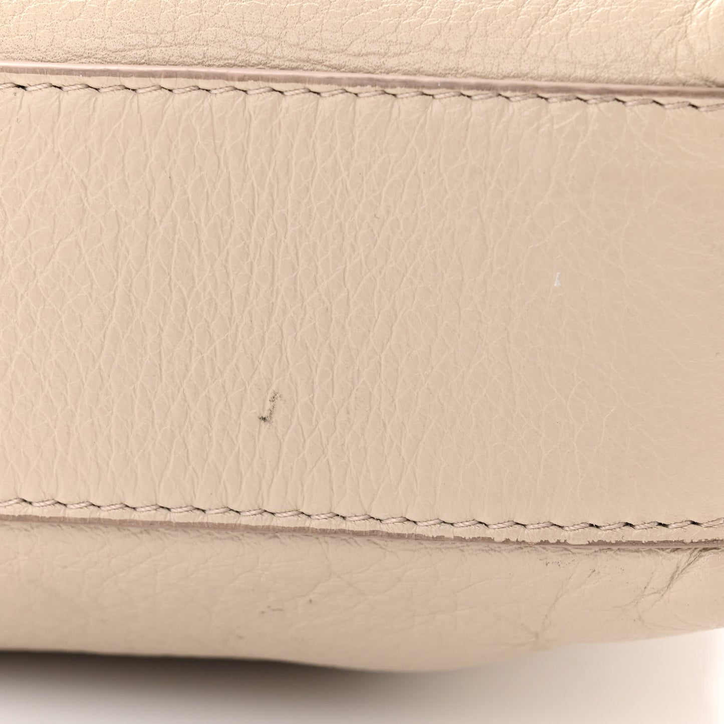 Calfskin Medium Voyou Bag Natural Beige