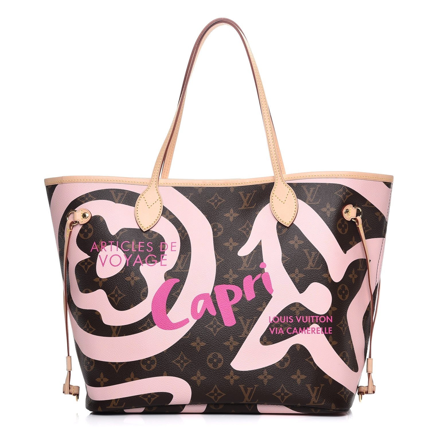 Louis Vuitton Monogram Tahitienne Capri Neverfull MM 260478