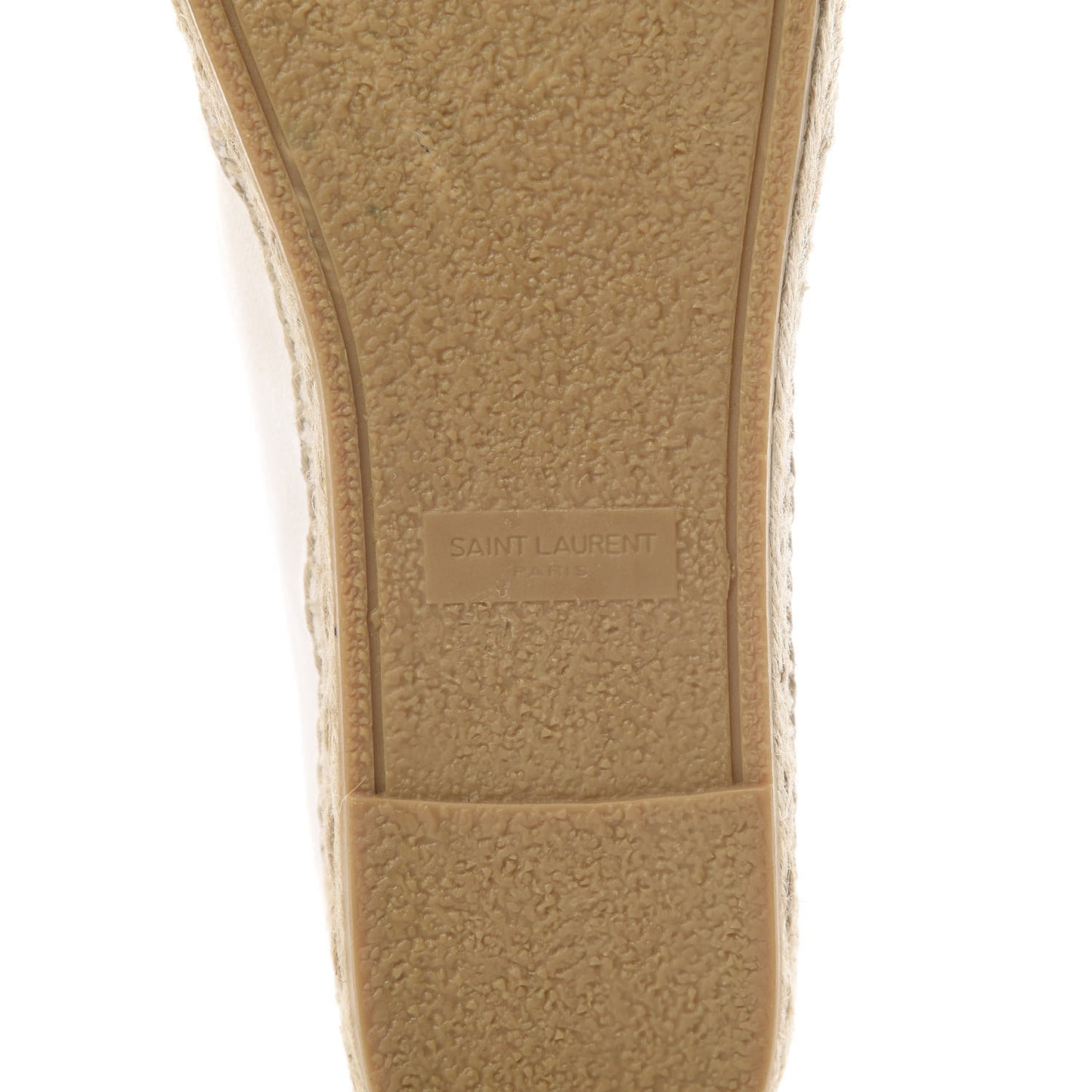 Canvas Nappa Elba Light Logo Embroidered Espadrilles 40 Panna