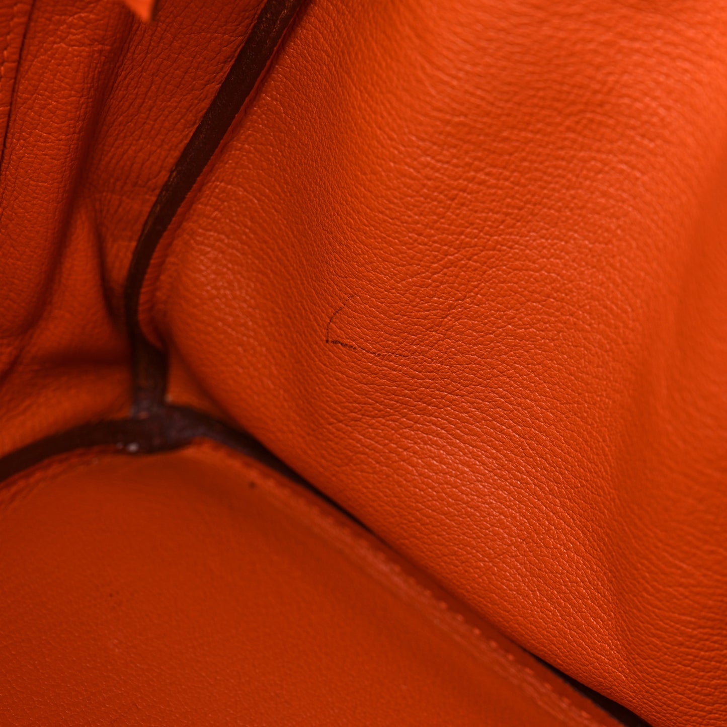 Togo Birkin 35 Orange