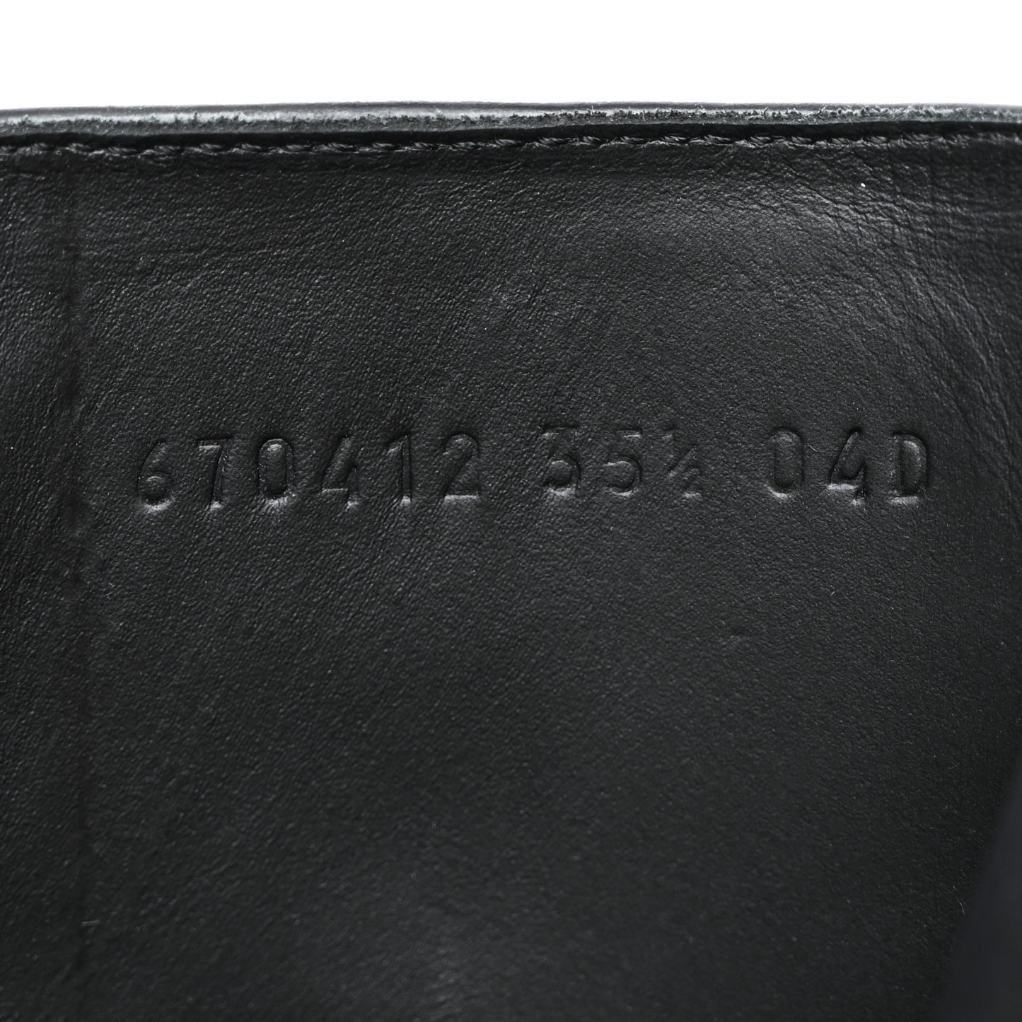 GG Supreme Monogram Magnum Calfskin Interlocking G Womens Lug Sole Ankle Boots 35.5 Beige Ebony Black