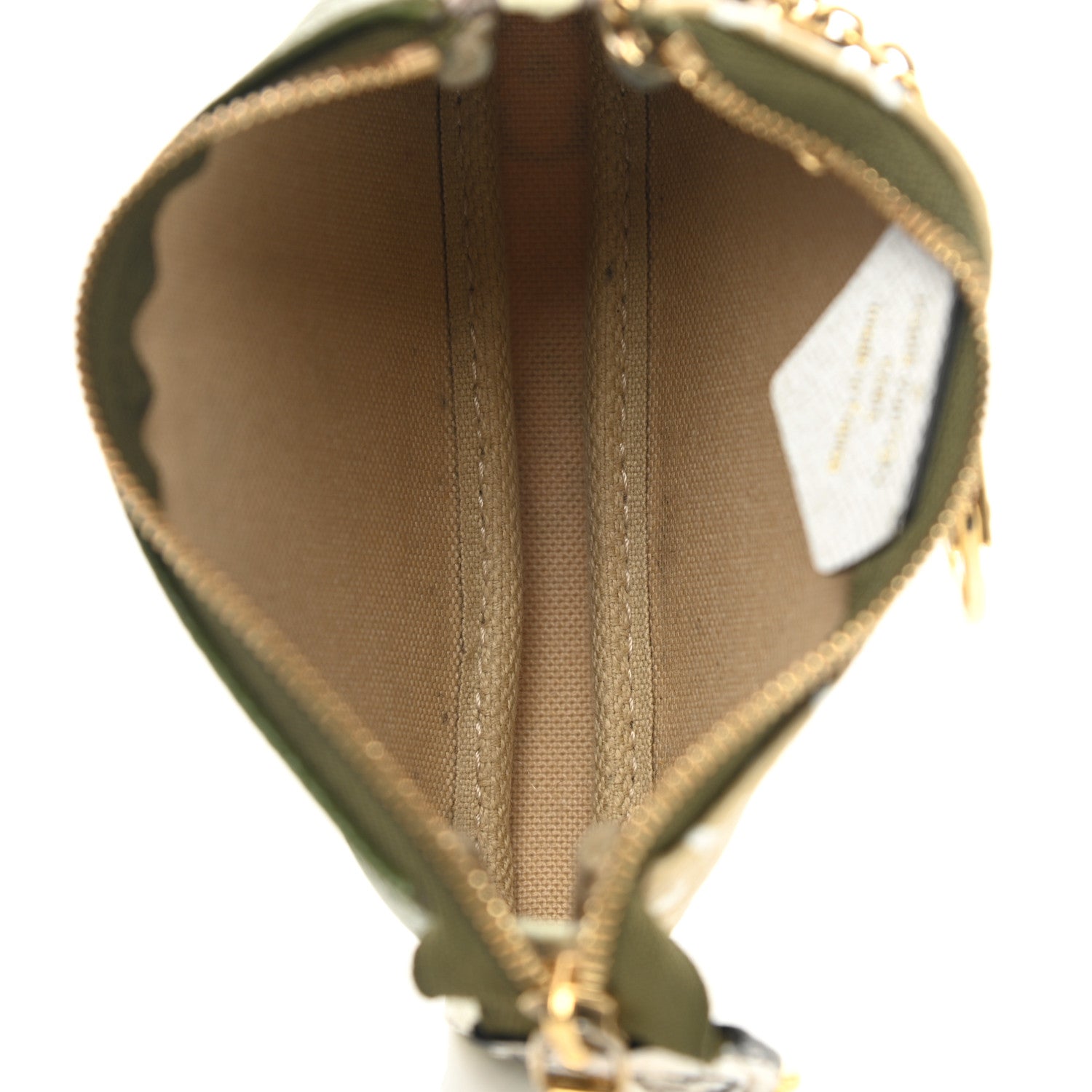 Louis Vuitton Monogram Giant Micro Pochette Accessories Kaki White 5 of 8