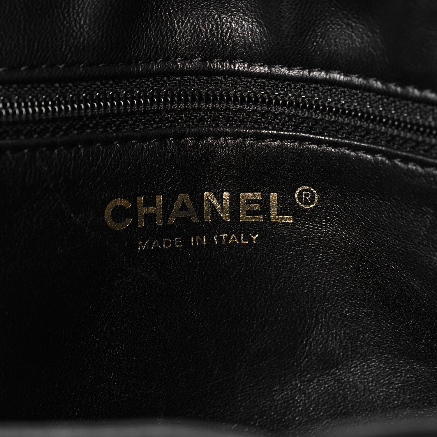 Chanel Suede Sparkling Winter Tote Black 6 of 10