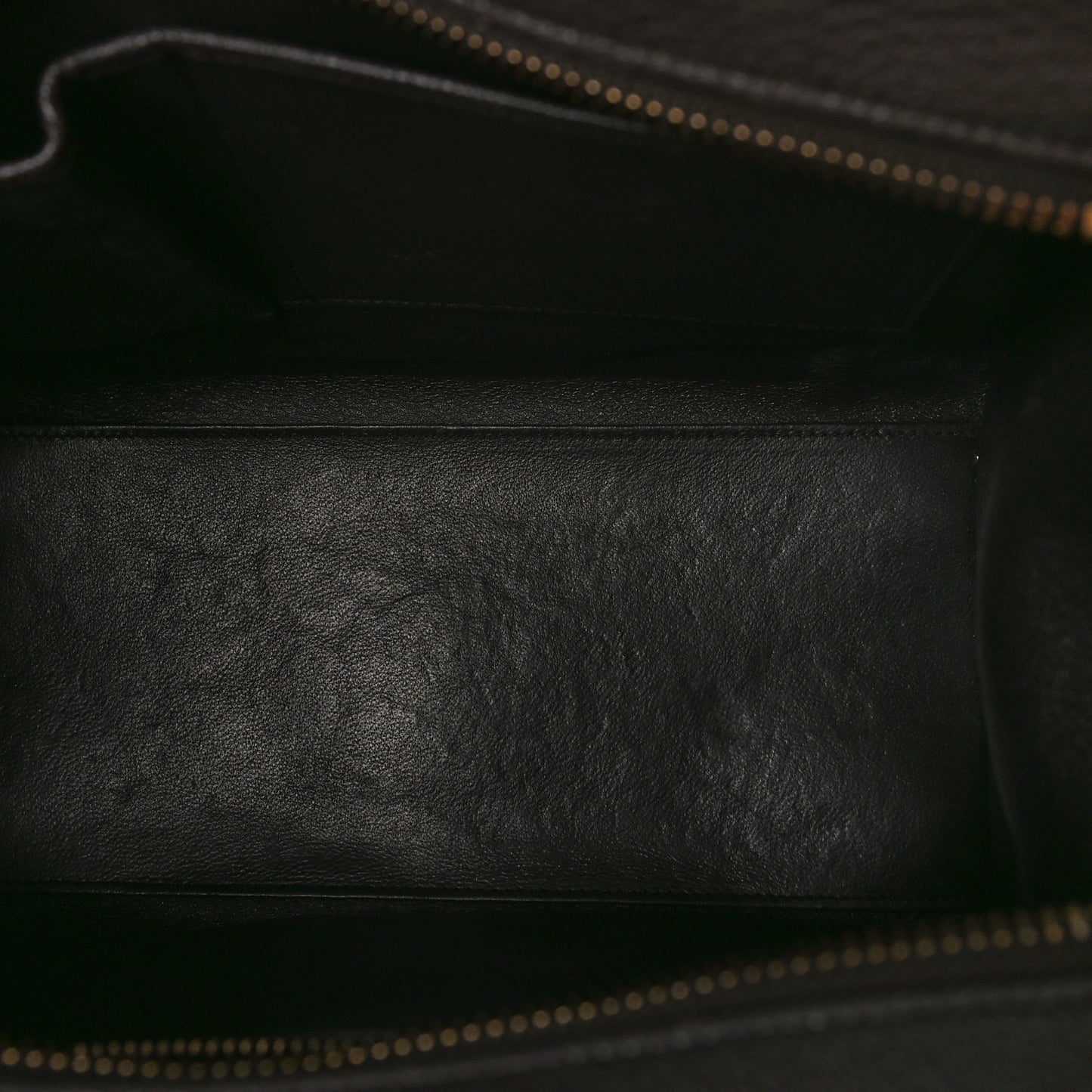 Goatskin Micro Luggage Dark Taupe