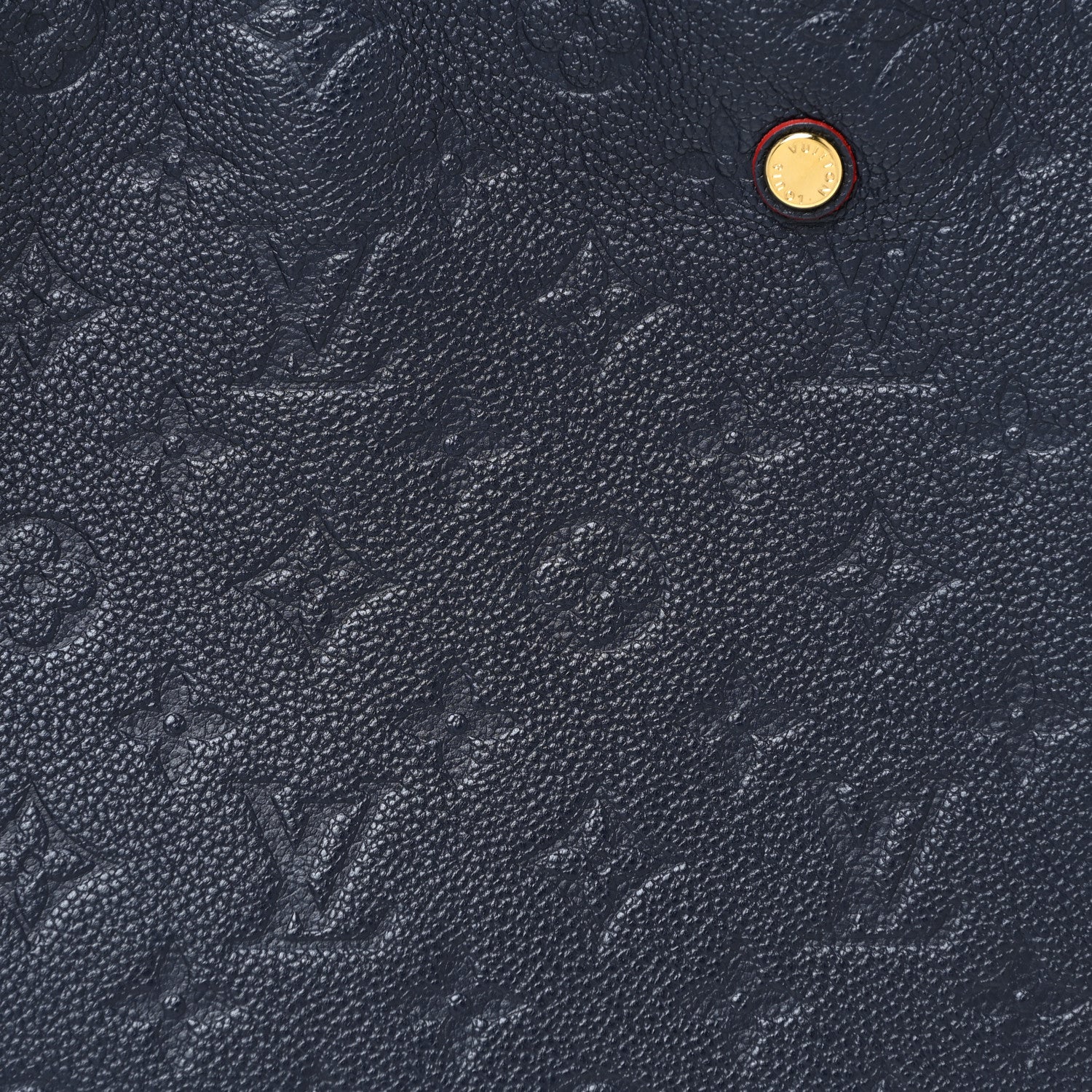 Louis Vuitton Empreinte Montaigne MM Marine Rouge 9 of 11