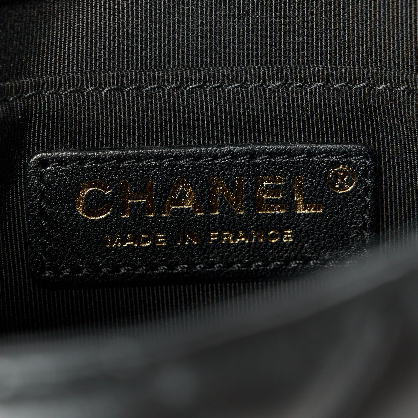 Lambskin Quilted Small My Precious Flap Black