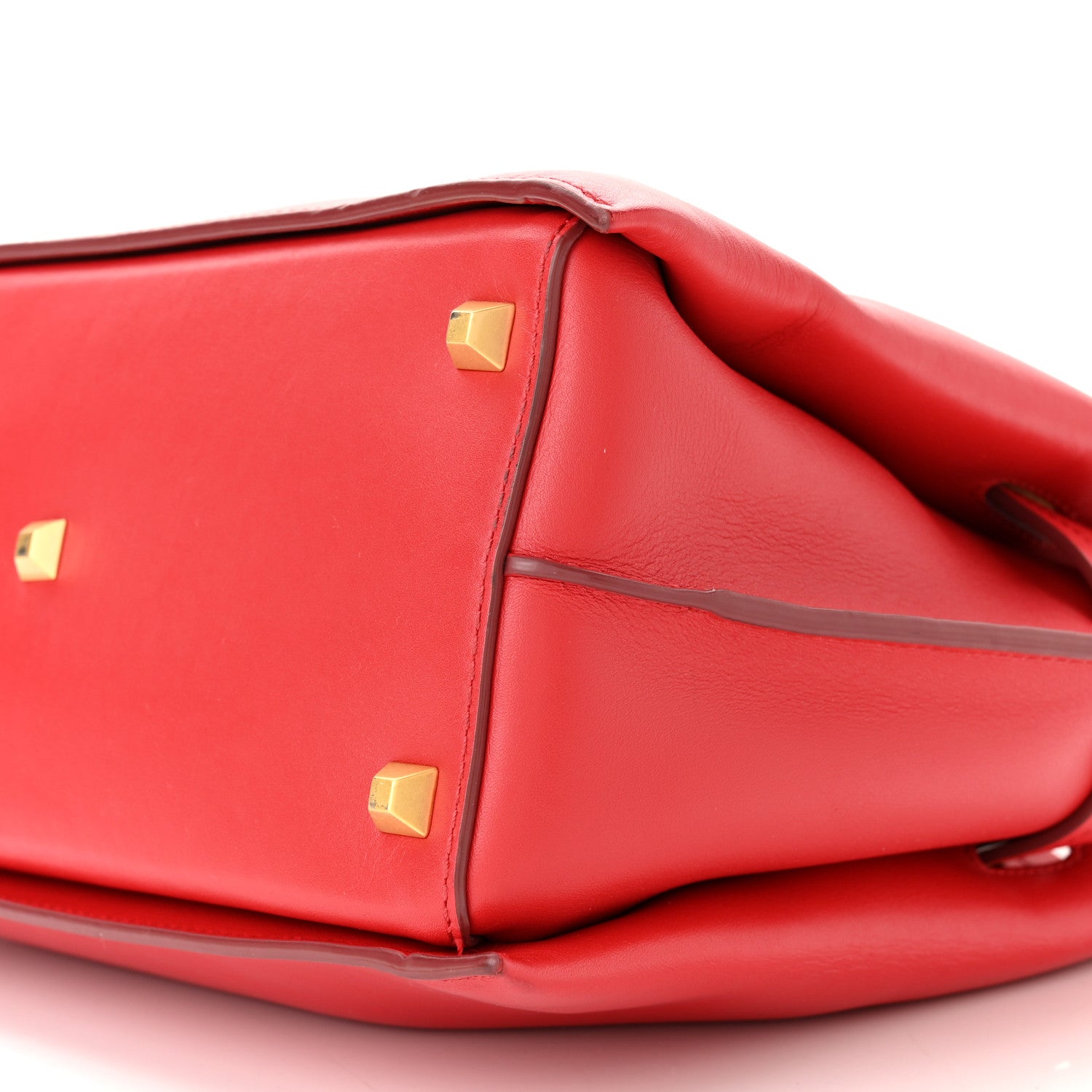 MCM Calfskin Medium Neo Park Avenue Milla Tote Ruby Red 9 of 9
