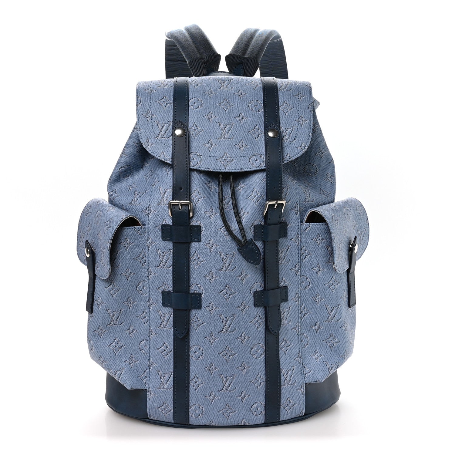 louis vuitton christopher backpack monogram Louis Vuitton Monogram Heritage Christopher Backpack MM Blue 1871319 – FASHIONPHILE