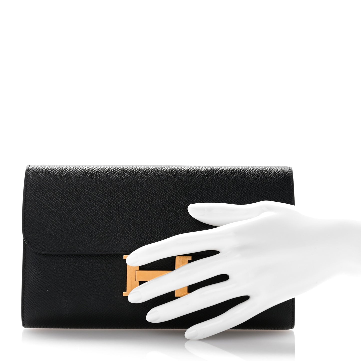 Epsom Constance Long Wallet Black