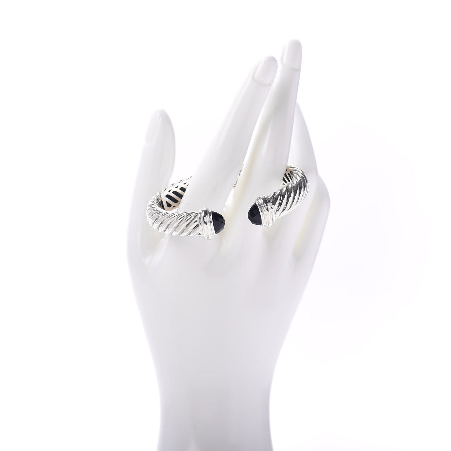Sterling Silver Black Onyx 10mm Waverly Bracelet