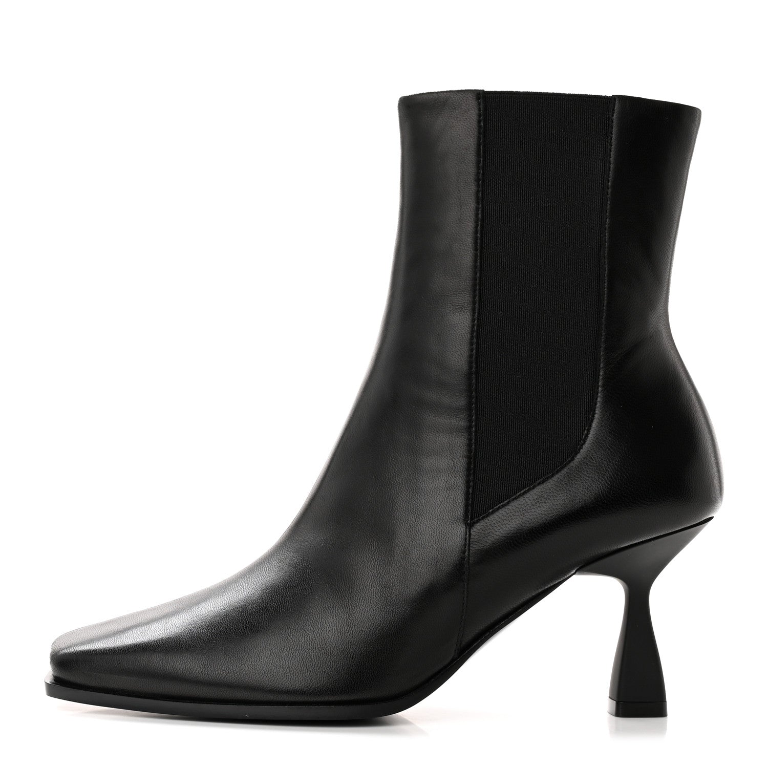 Hermes Nappa Gill 75 Ankle Boots 36 Black 1 of 12